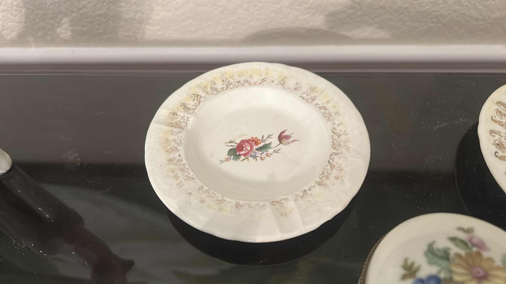 Photo 1 of 6 PC VINTAGE HOME DECOR, PORCELAIN AND GLASS BALLERINA H5”