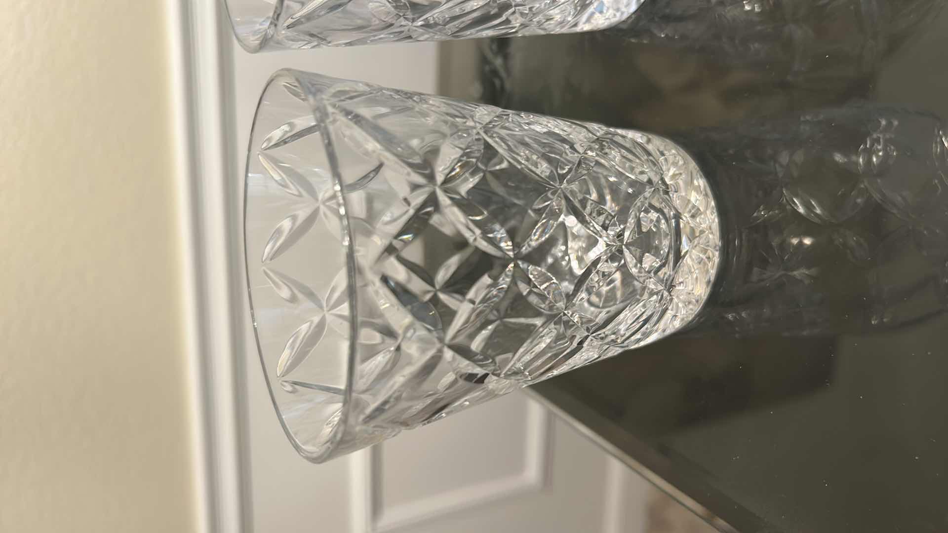 Photo 1 of 4 CUT CRYSTAL HIGH BALL GLASSES