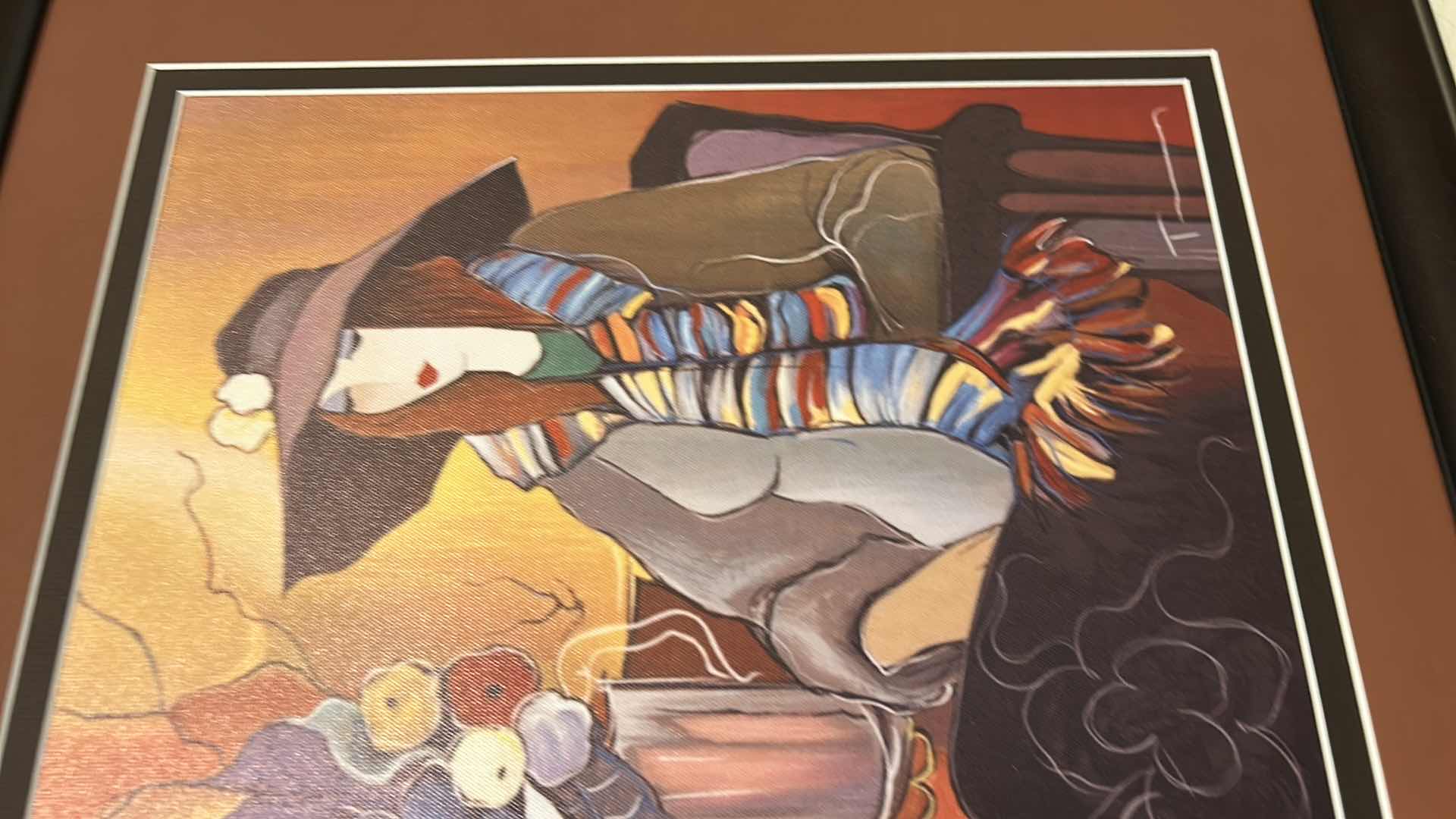 Photo 1 of FRAMED PRINT, BY THE CELEBRATED ISRAELI ARTIST ITZCHAK TARKAY (1935–2012) 24“ x H24“