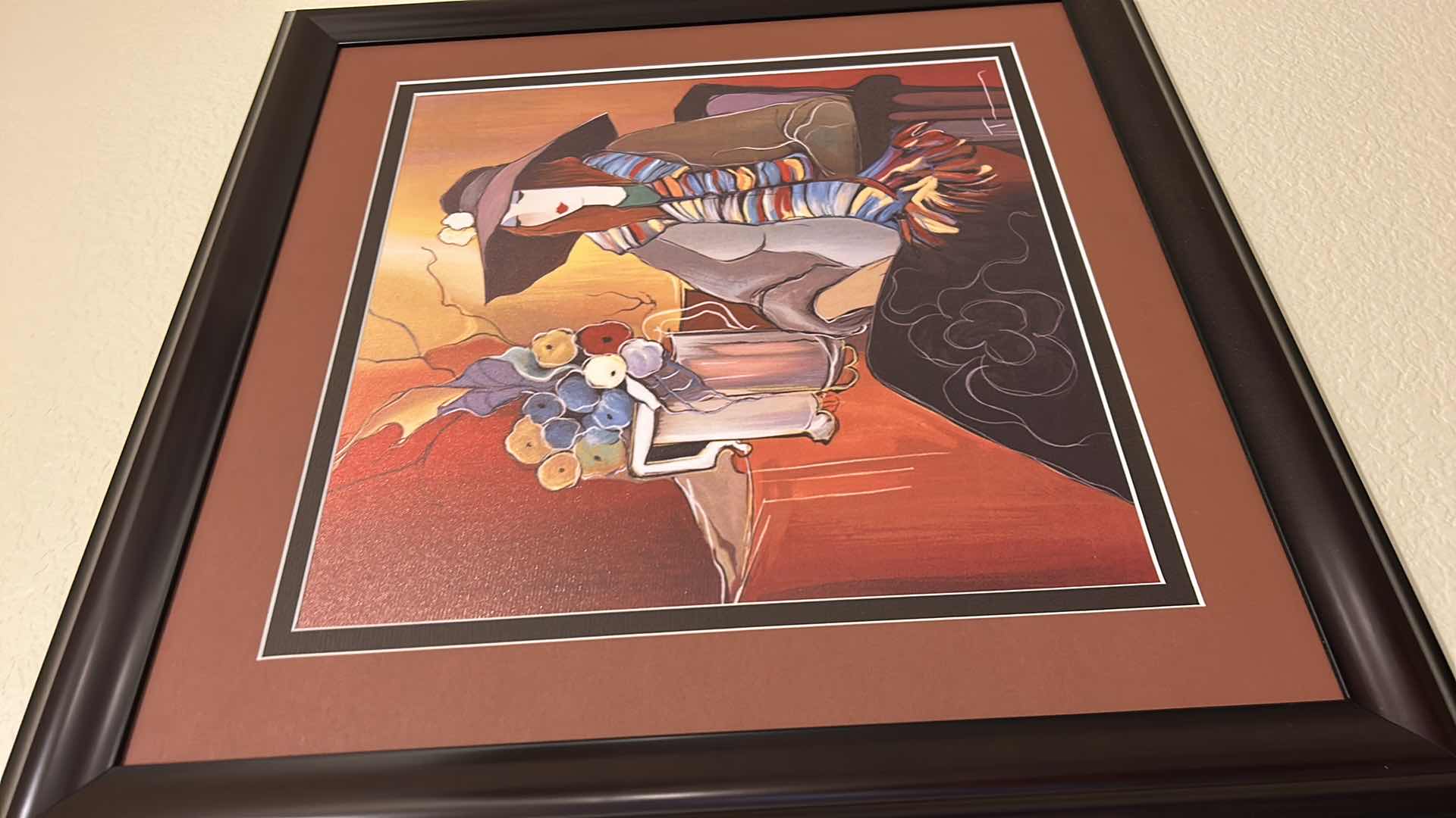 Photo 1 of FRAMED PRINT, BY THE CELEBRATED ISRAELI ARTIST ITZCHAK TARKAY (1935–2012) 24“ x H24“