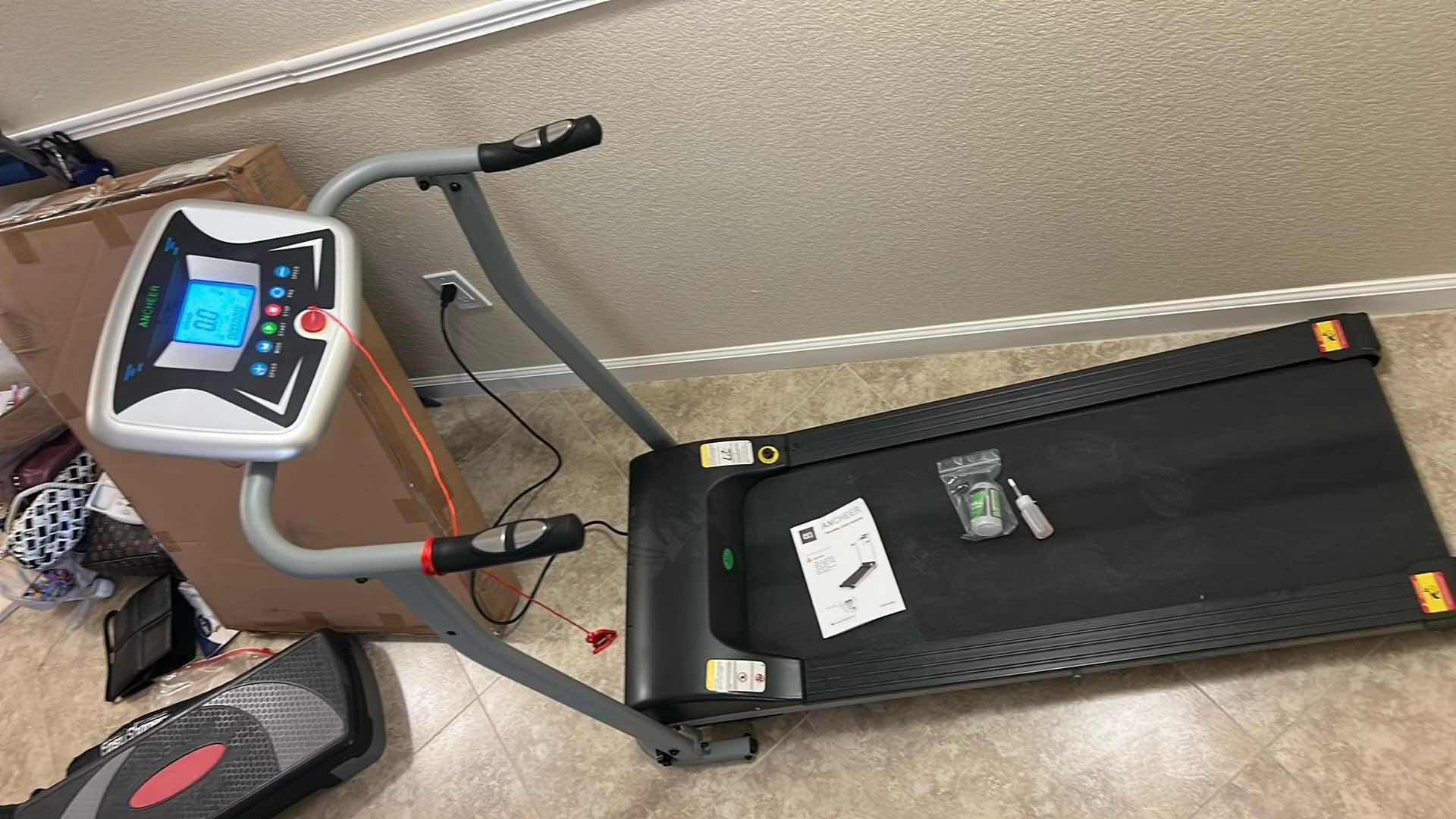 Photo 1 of ANCHEER FOLDABLE TREADMILL