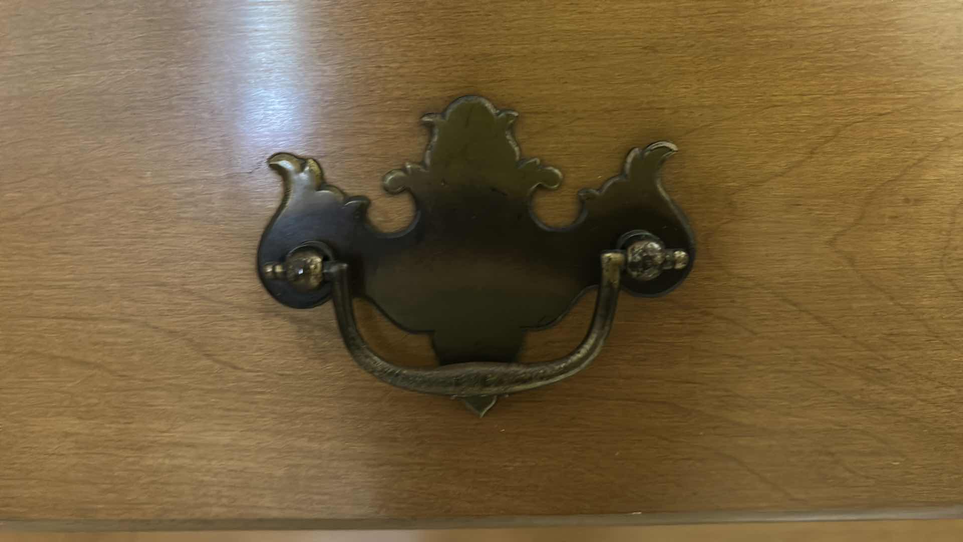 Photo 1 of VINTAGE DRESSER, SOLID MAPLE HI-BOY CHEST, MANUFACTURED BY BEALS OF PORTLAND, MAINE, 35” x 21 1/2“ x H51“