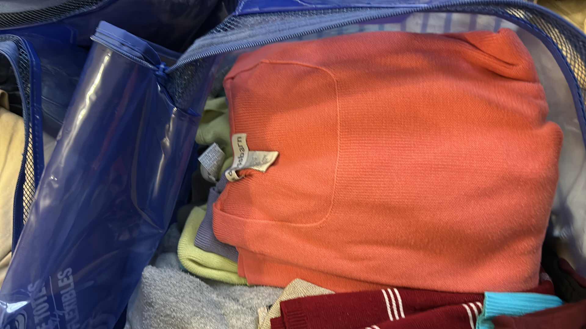 Photo 1 of 16 PAIRS WOMENS PANTS SIZE 12 AND BAG OF TOPS SIZE XL