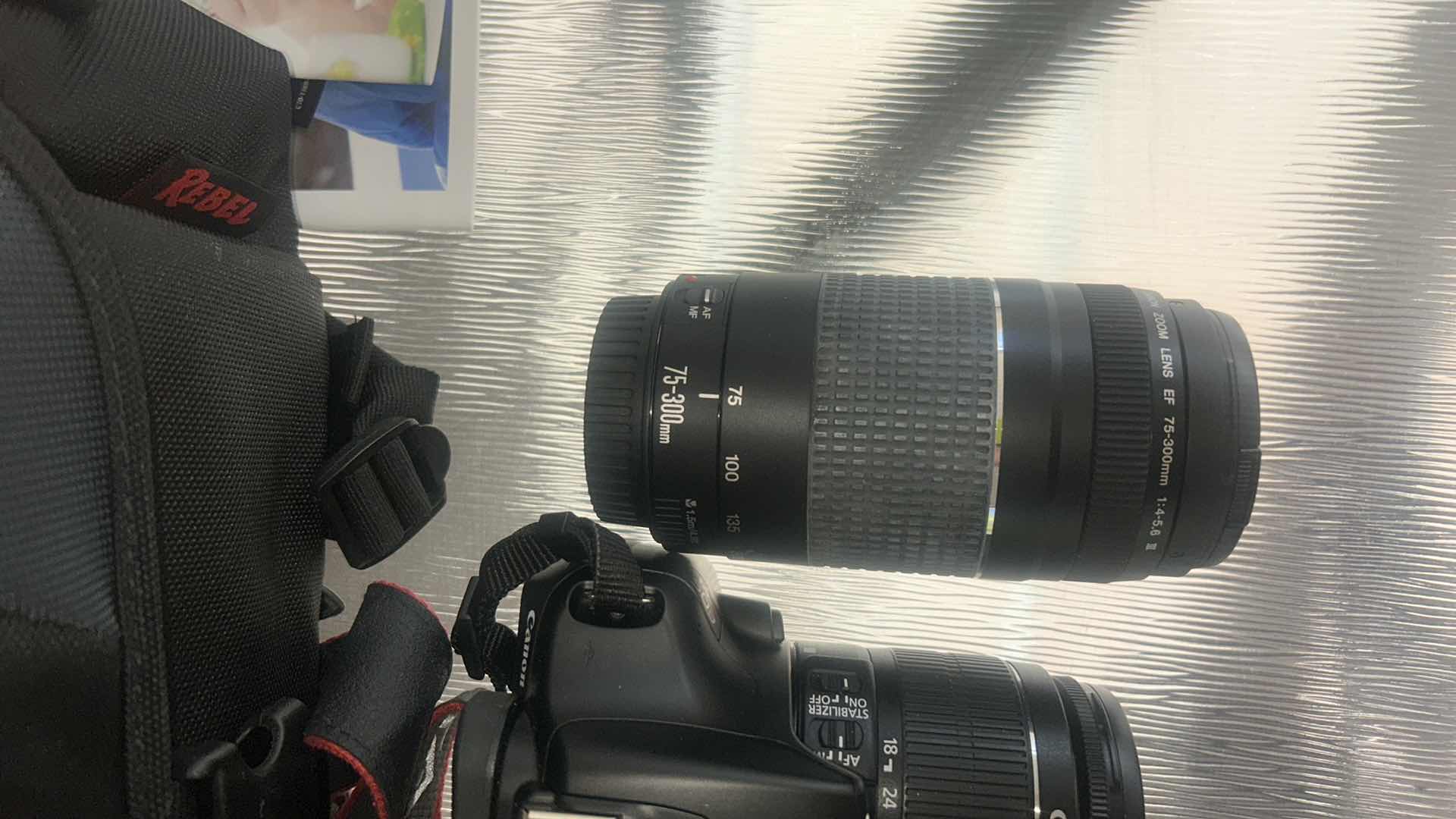 Photo 1 of CANON CAMERA, CASE, LENS AND MORE