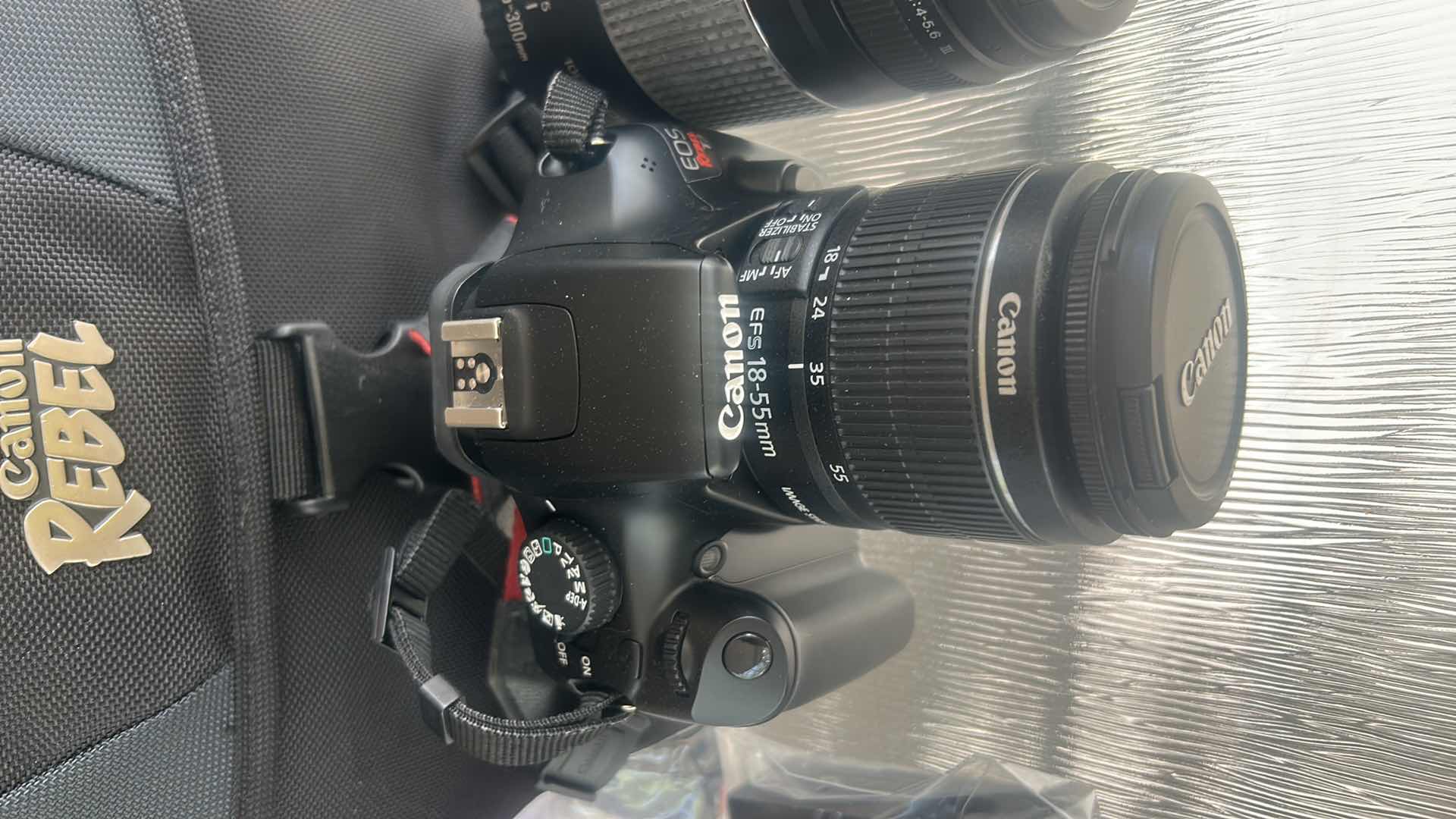 Photo 1 of CANON CAMERA, CASE, LENS AND MORE