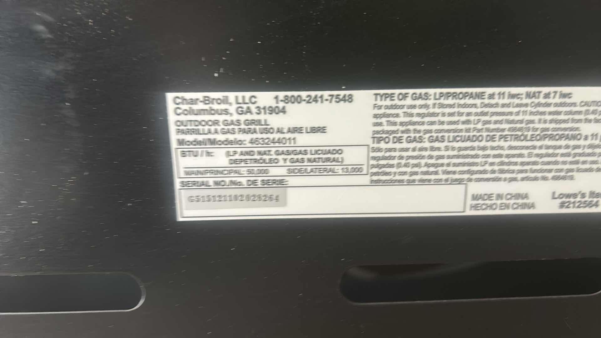 Photo 1 of COMMERCIAL SERIES CHAR BROIL BBQ