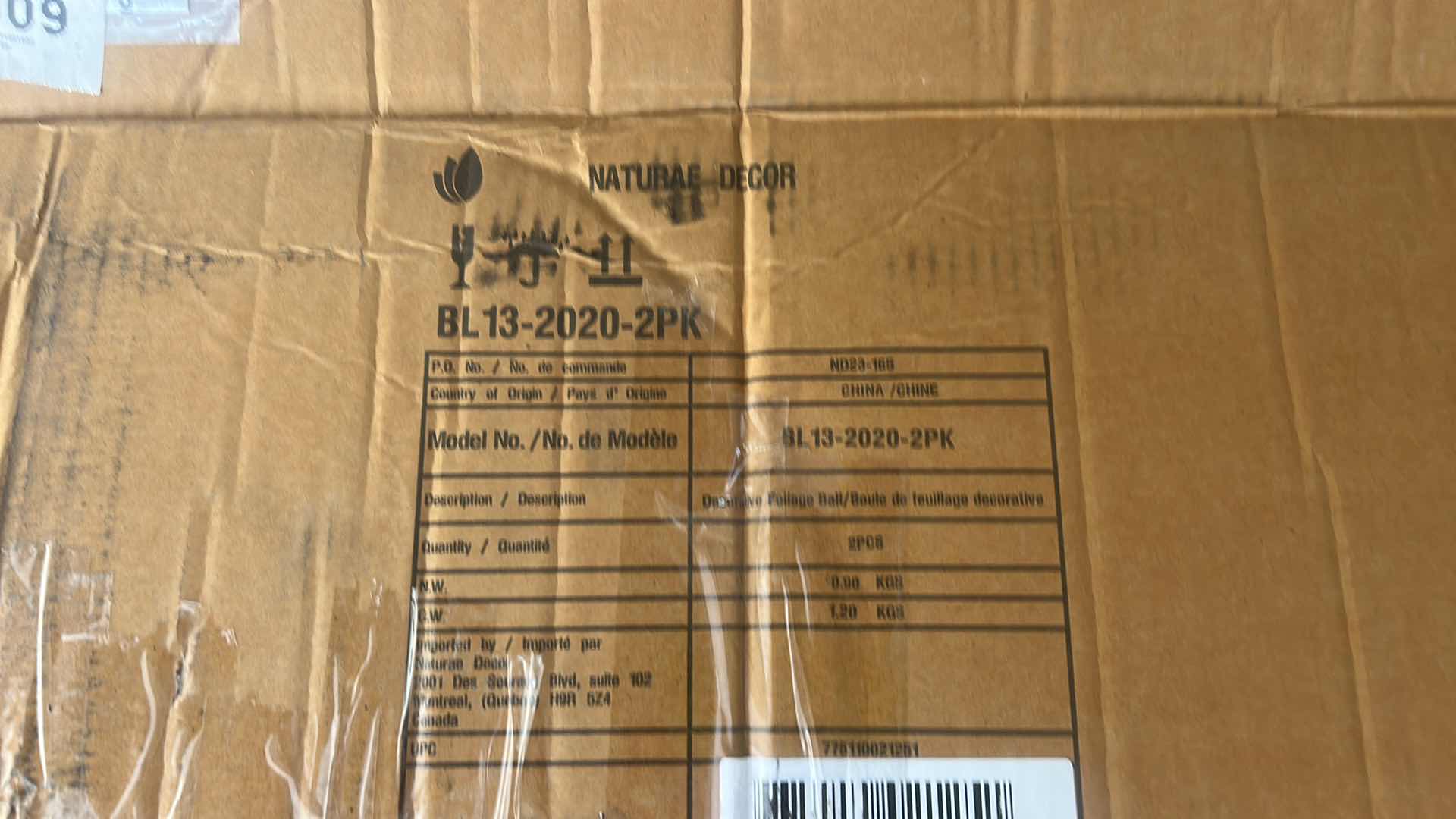 Photo 1 of 2 NEW FAUX ROUND TOPIARY 13”