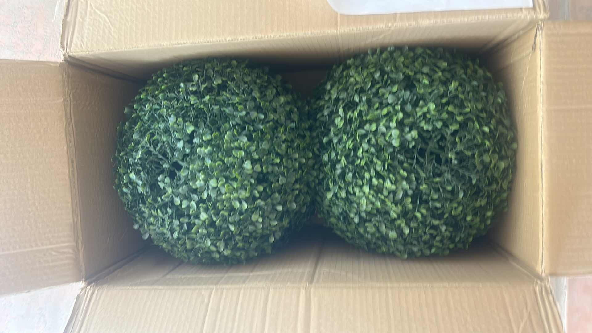 Photo 1 of 2 NEW FAUX ROUND TOPIARY 13”