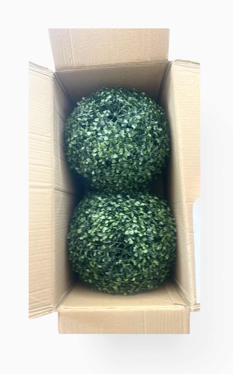 Photo 1 of 2 NEW FAUX ROUND TOPIARY 13”