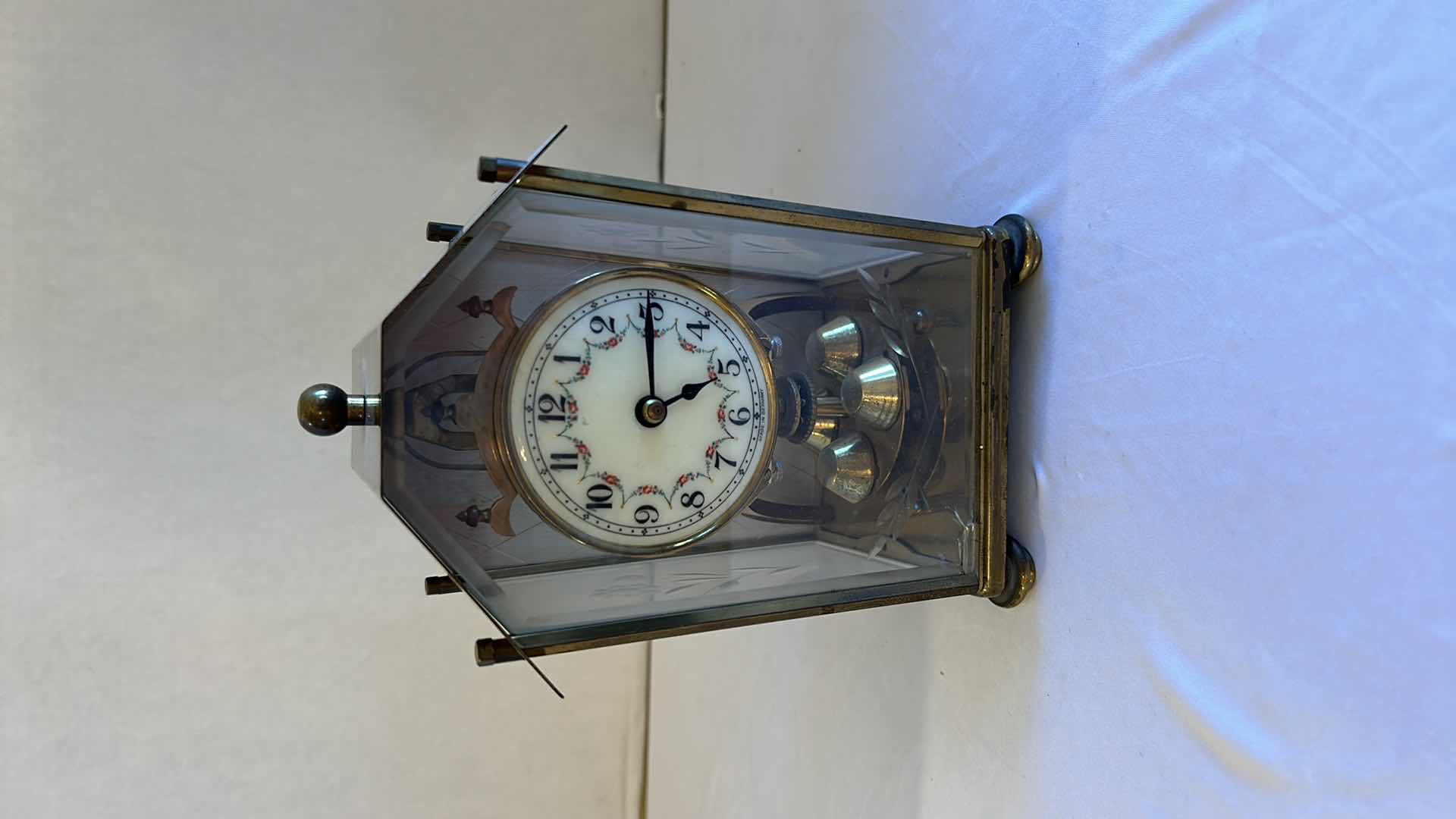 Photo 1 of METAL TABLETOP CLOCK H 8”