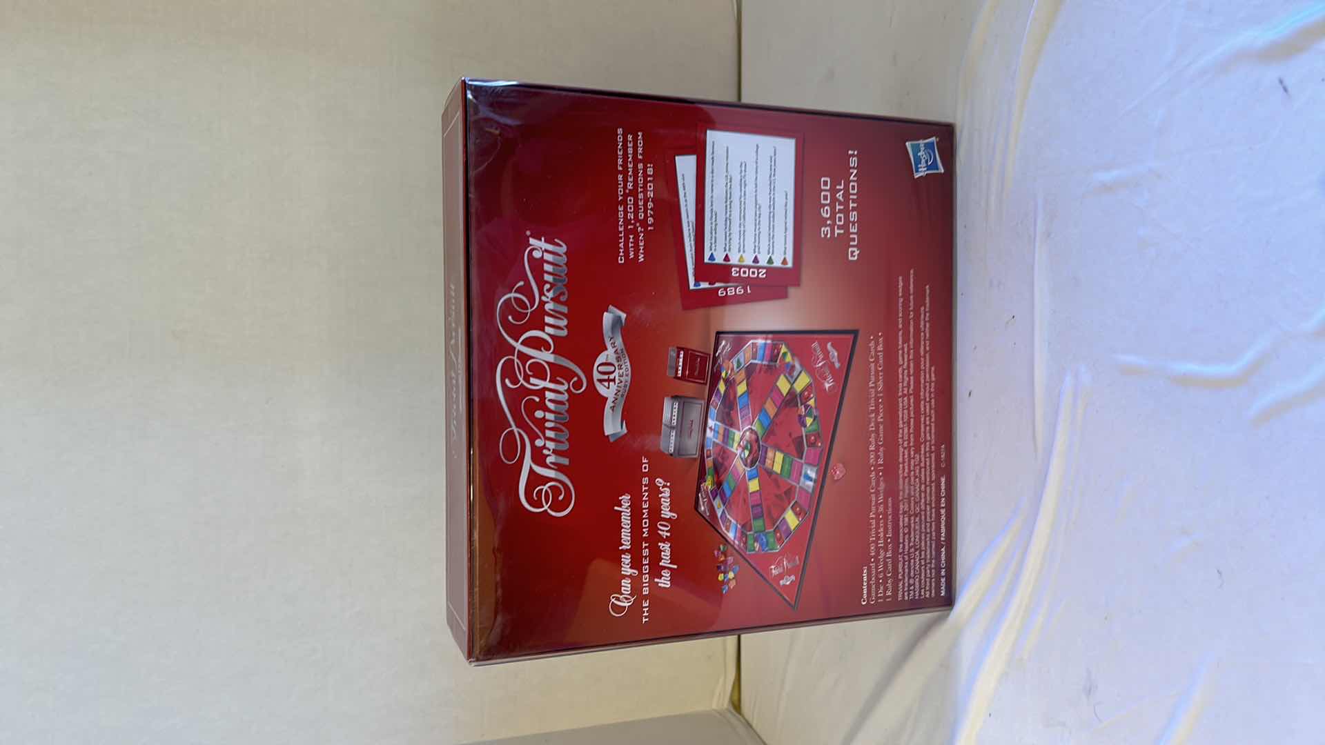 Photo 3 of TRIVIAL PURSUIT 40th ANNIVERSARY RUBY EDITION