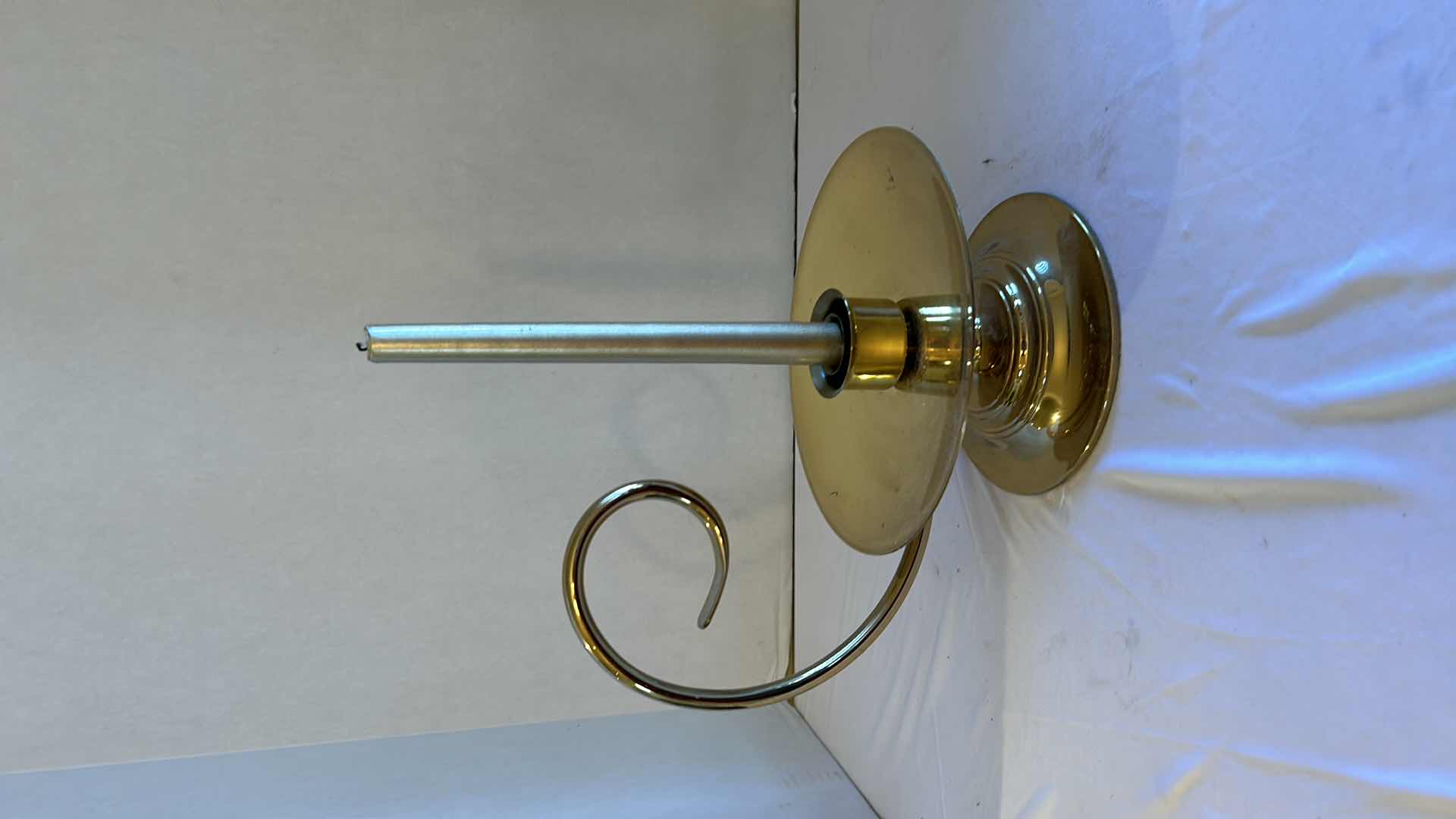 Photo 1 of BRASS CANDLE HOLDER H 13”