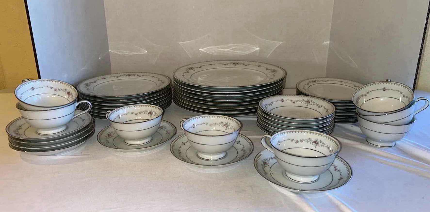 Photo 1 of 44 PCS- NORITAKE FAIRMONT BONE CHINA 