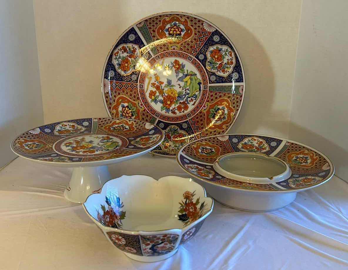 Photo 1 of DECORATIVE SERVING DISHES (4)