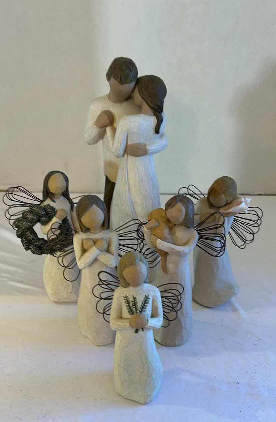 Photo 1 of 6- WILLOW TREE FIGURINES