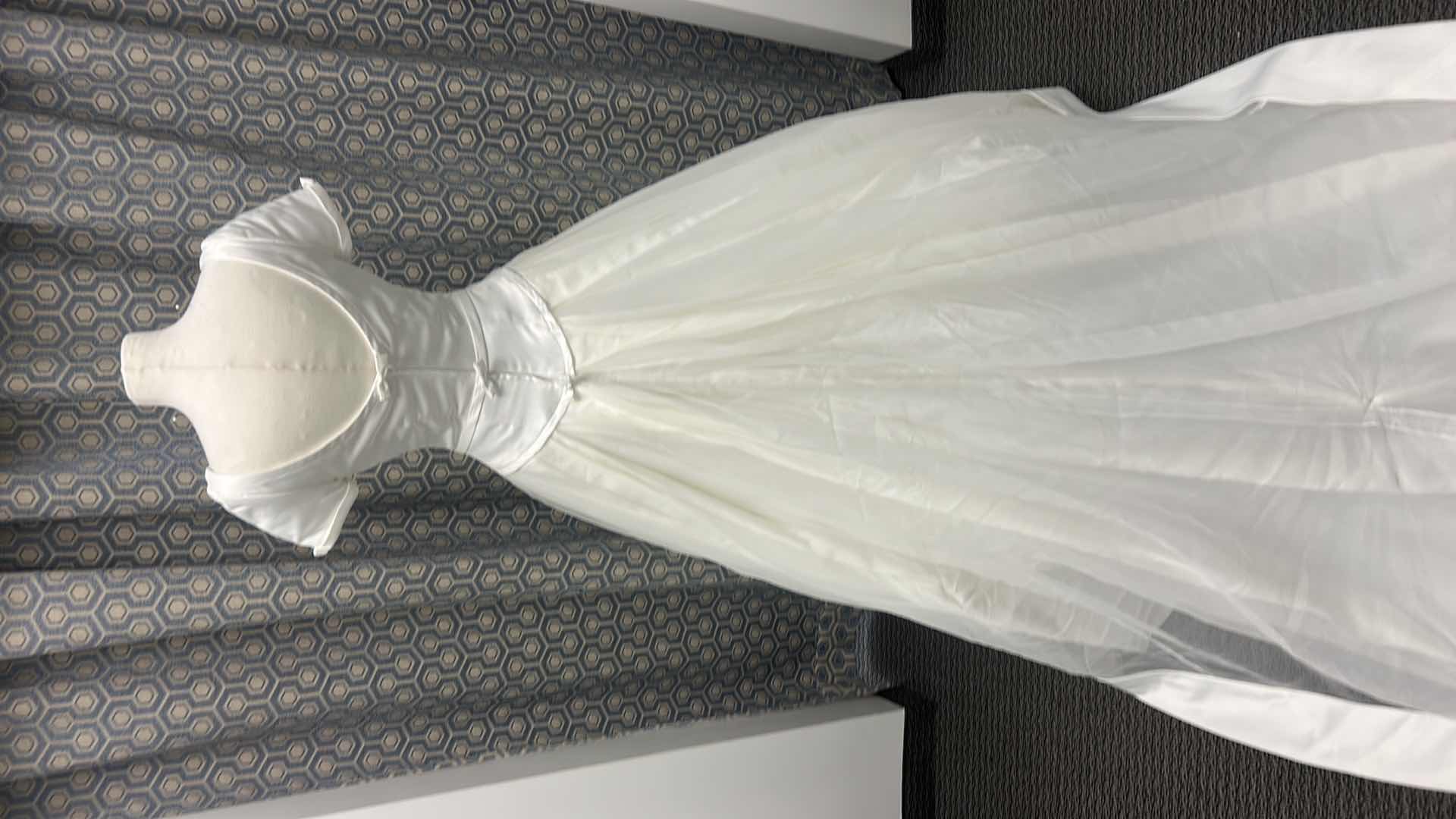 Photo 1 of BRIDAL GOWN “BRIDAL ELEGANCE BY PALOMA BLANCA” , IVORY SHORT SLEEVE FULL SKIRT, MEDIUM TRAIN, SIZE 6. 