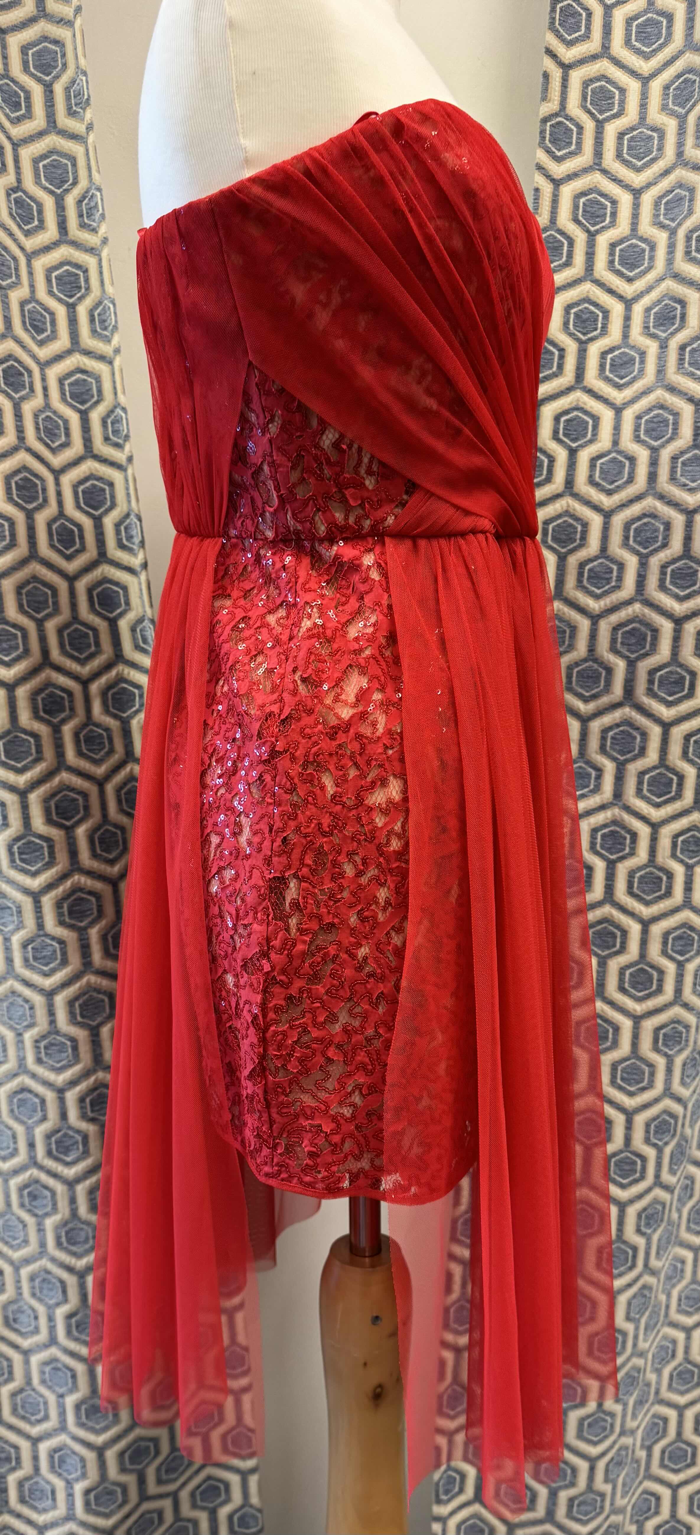 Photo 1 of EVENING GOWN BCBGB MAXAZRIA VIENNA RED SIZE 10