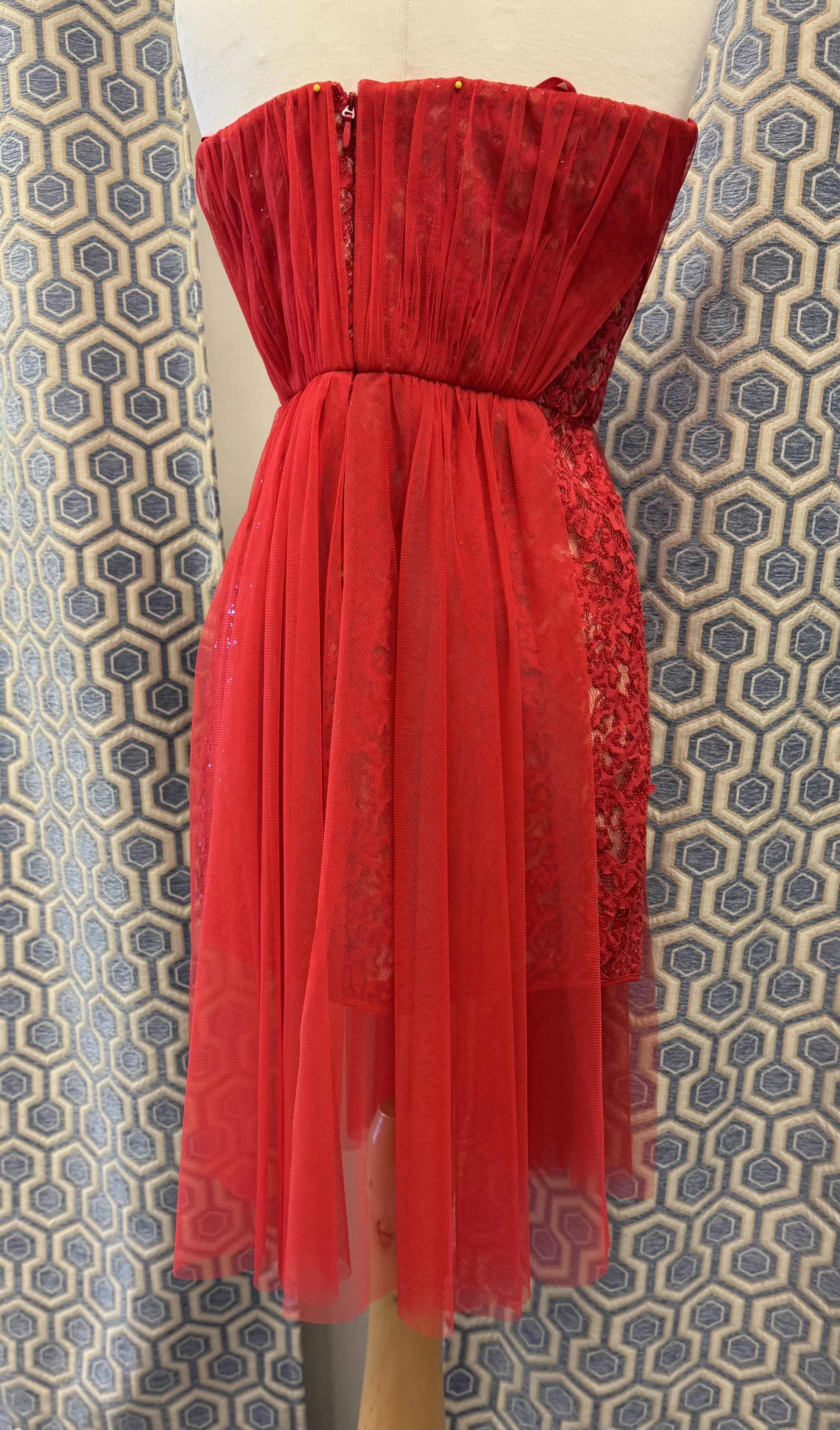 Photo 1 of EVENING GOWN BCBGB MAXAZRIA VIENNA RED SIZE 10
