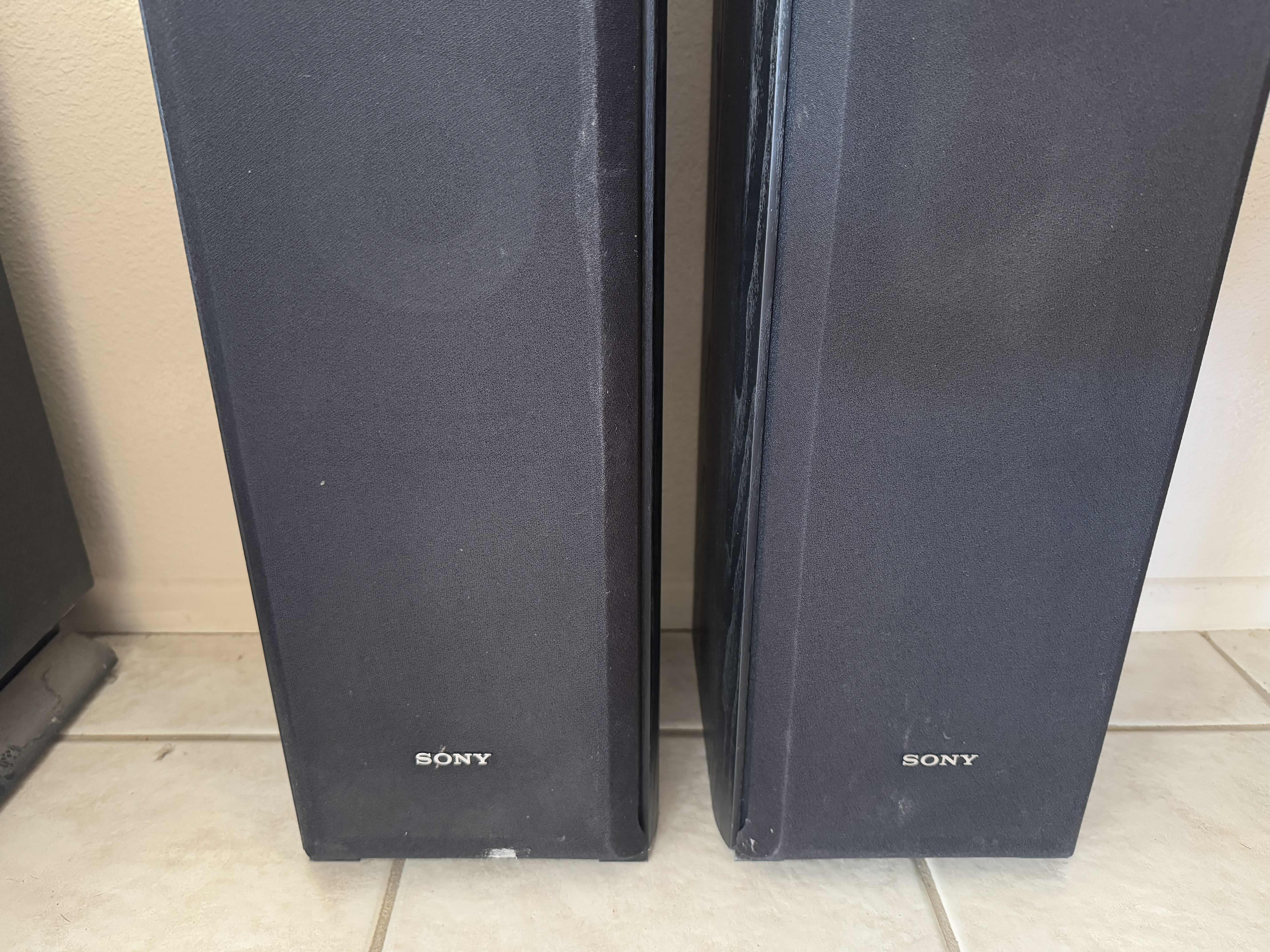 Photo 1 of 2- 37” SONY SPEAKERS