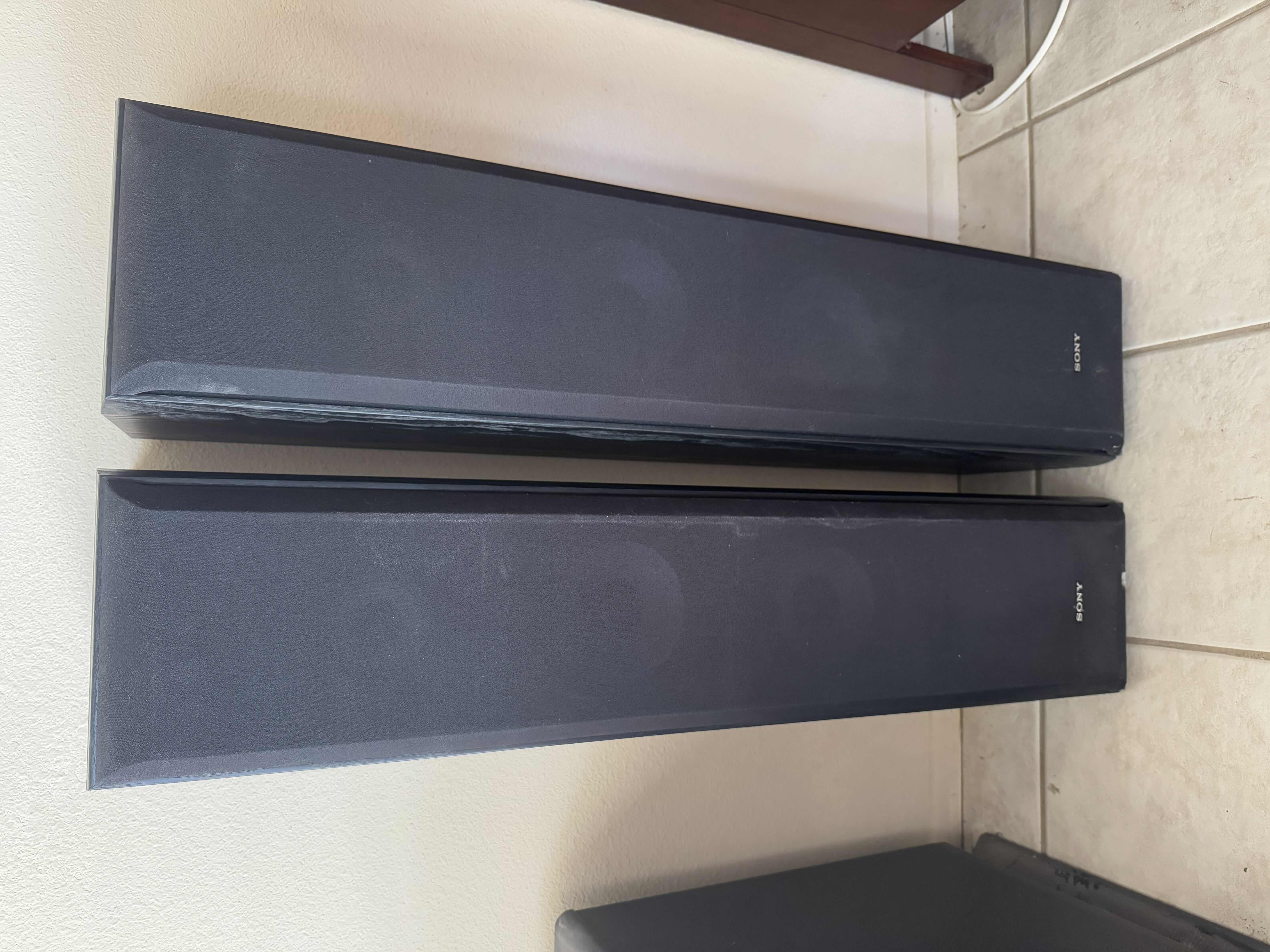 Photo 1 of 2- 37” SONY SPEAKERS