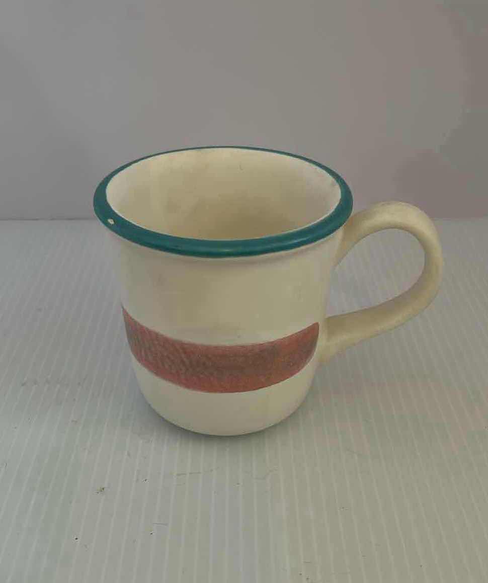 Photo 1 of 5- TREASURE CRAFT MIRAGE STONE WARE MUGS