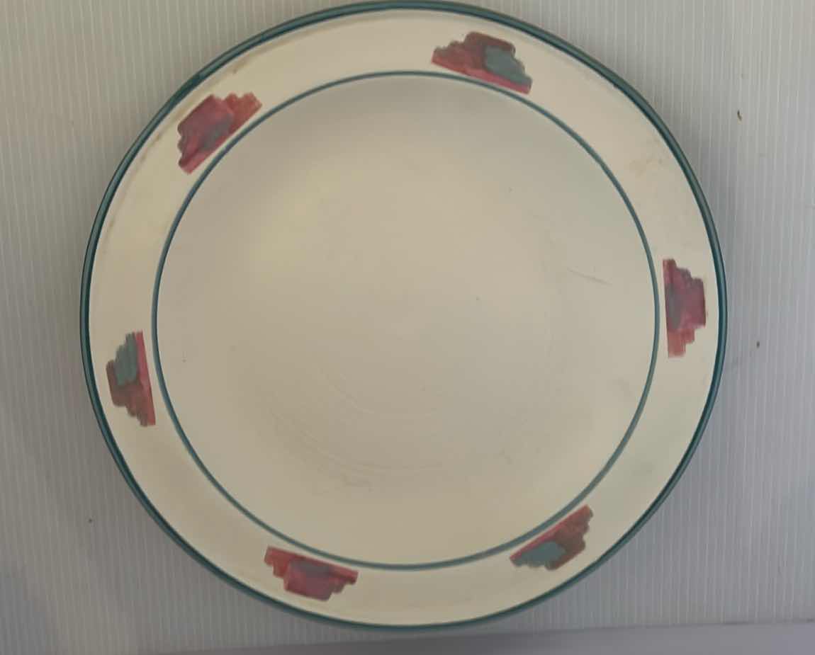 Photo 1 of TREASURE CRAFT MIRAGE STONE WARE 13” SERVING PLATTER