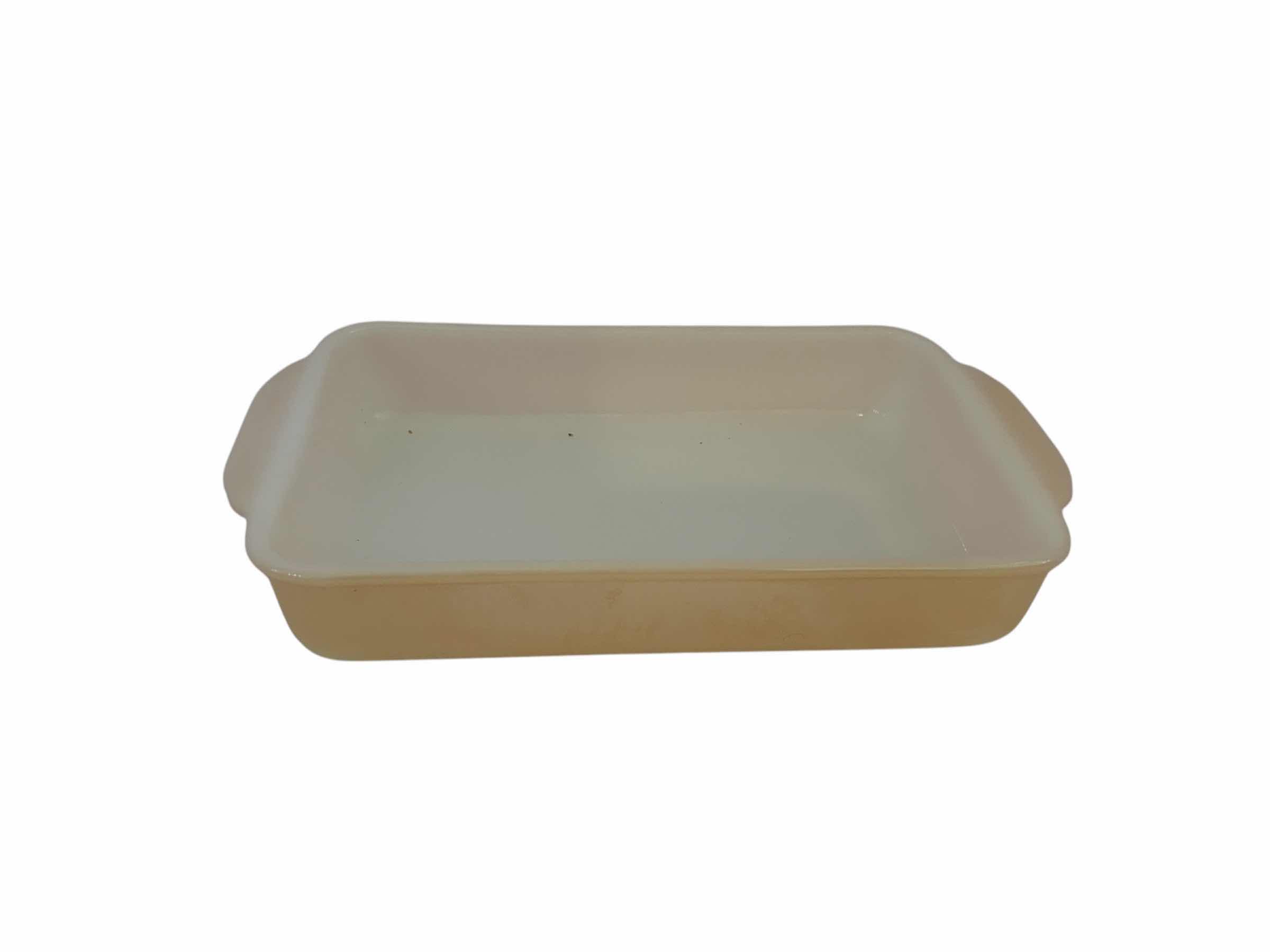 Photo 1 of ANCHOR HOCKING PEACH LUSTRE CASSEROLE DISH