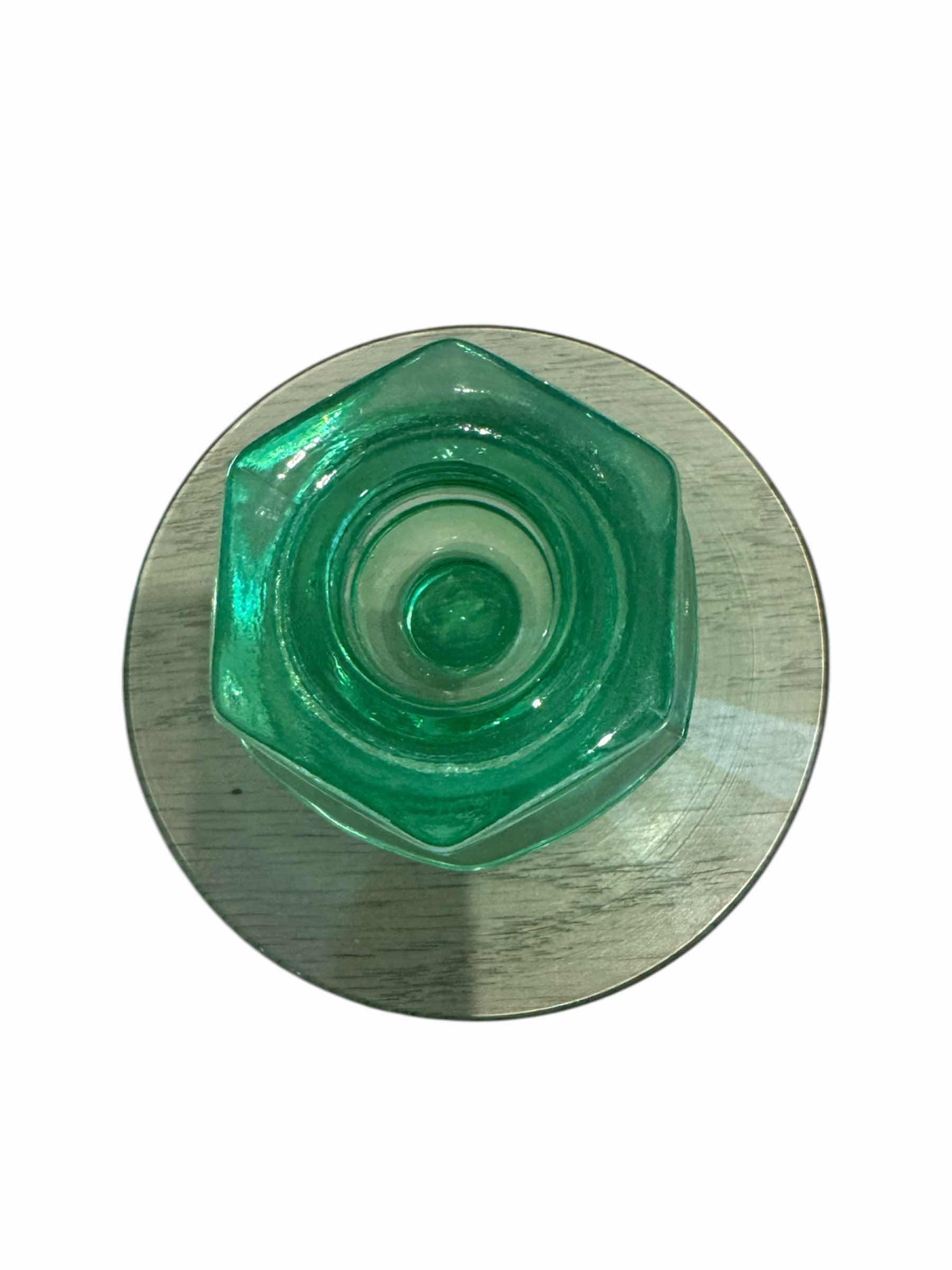Photo 1 of VINTAGE URANIUM DEPRESSION GLASS

4.5” X H3”