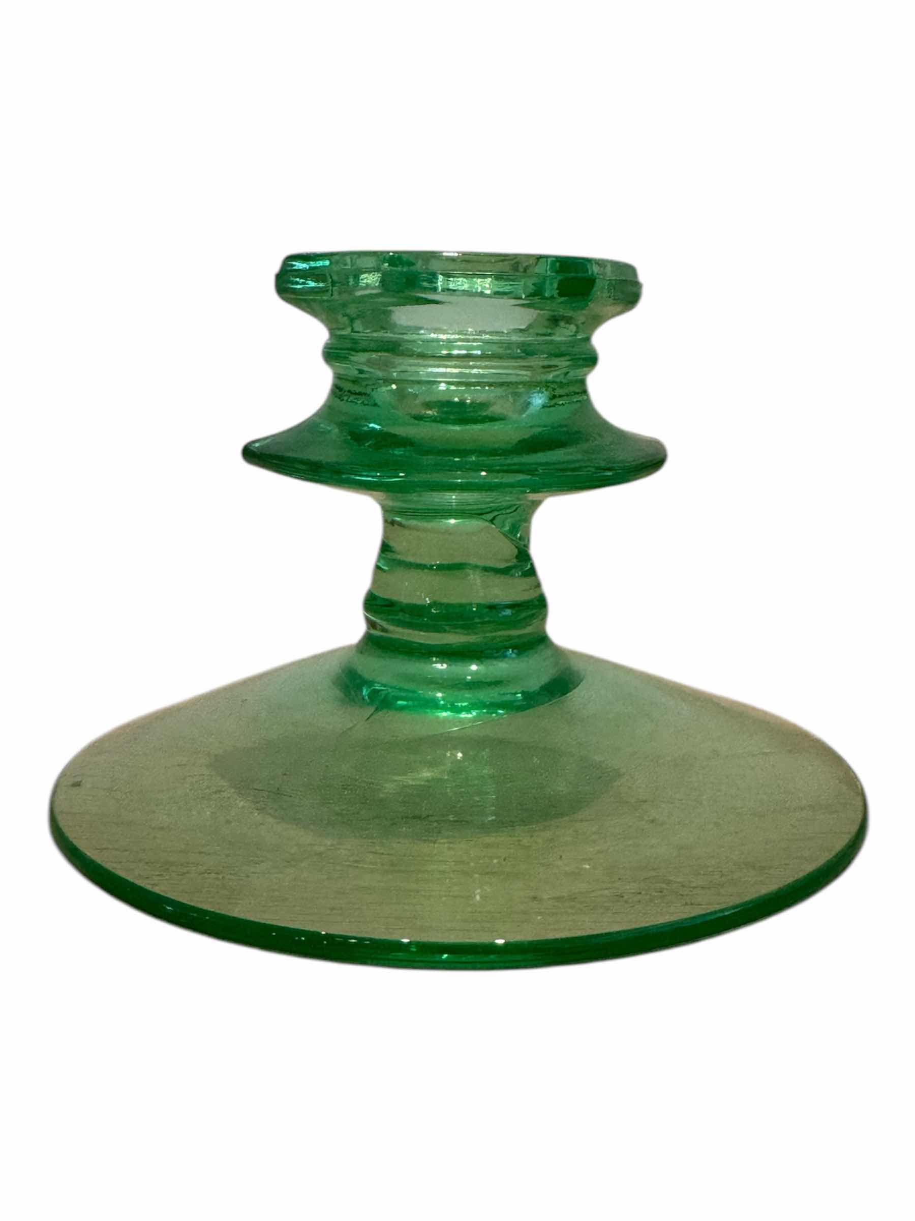 Photo 1 of VINTAGE URANIUM DEPRESSION GLASS

4.5” X H3”