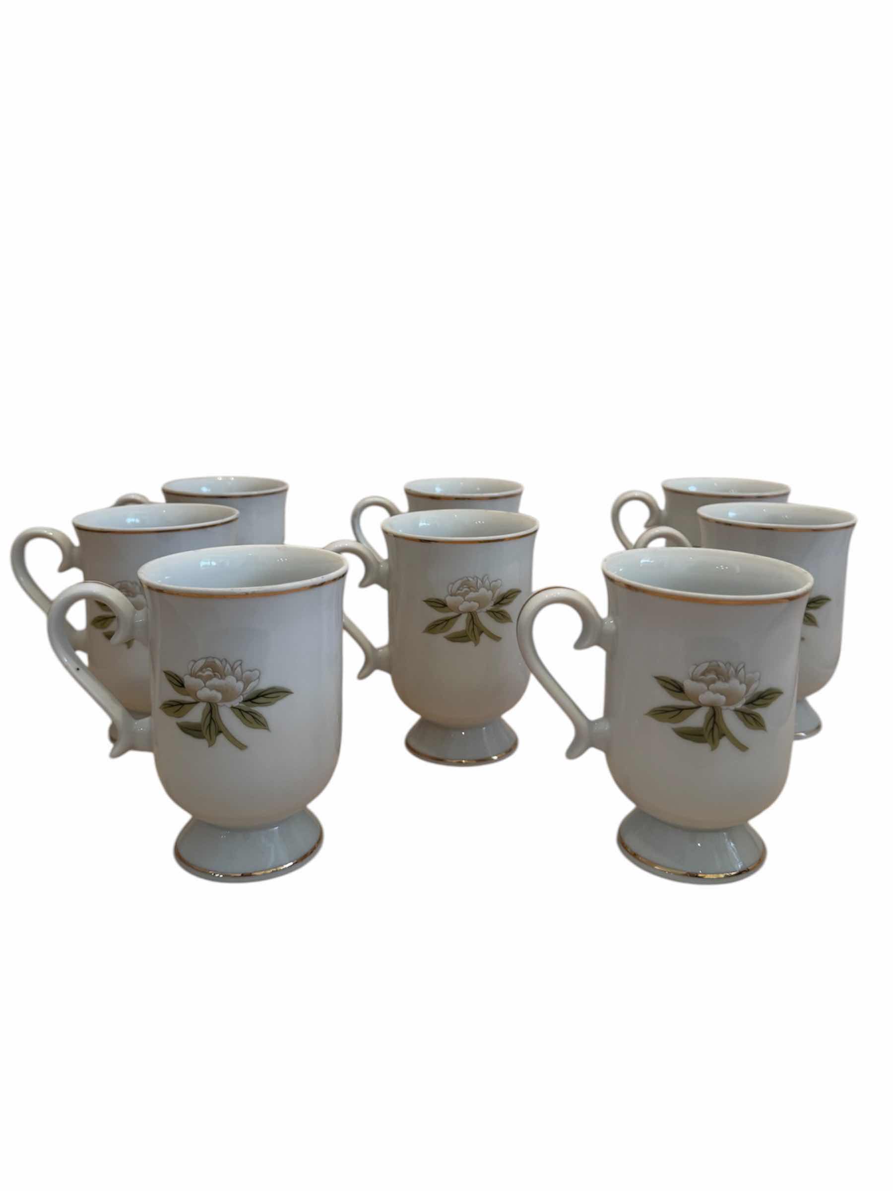 Photo 1 of VINTAGE SHARFFORD CHINESE COFFEE MUGS, 8 PIECES

D3” X H4.5”