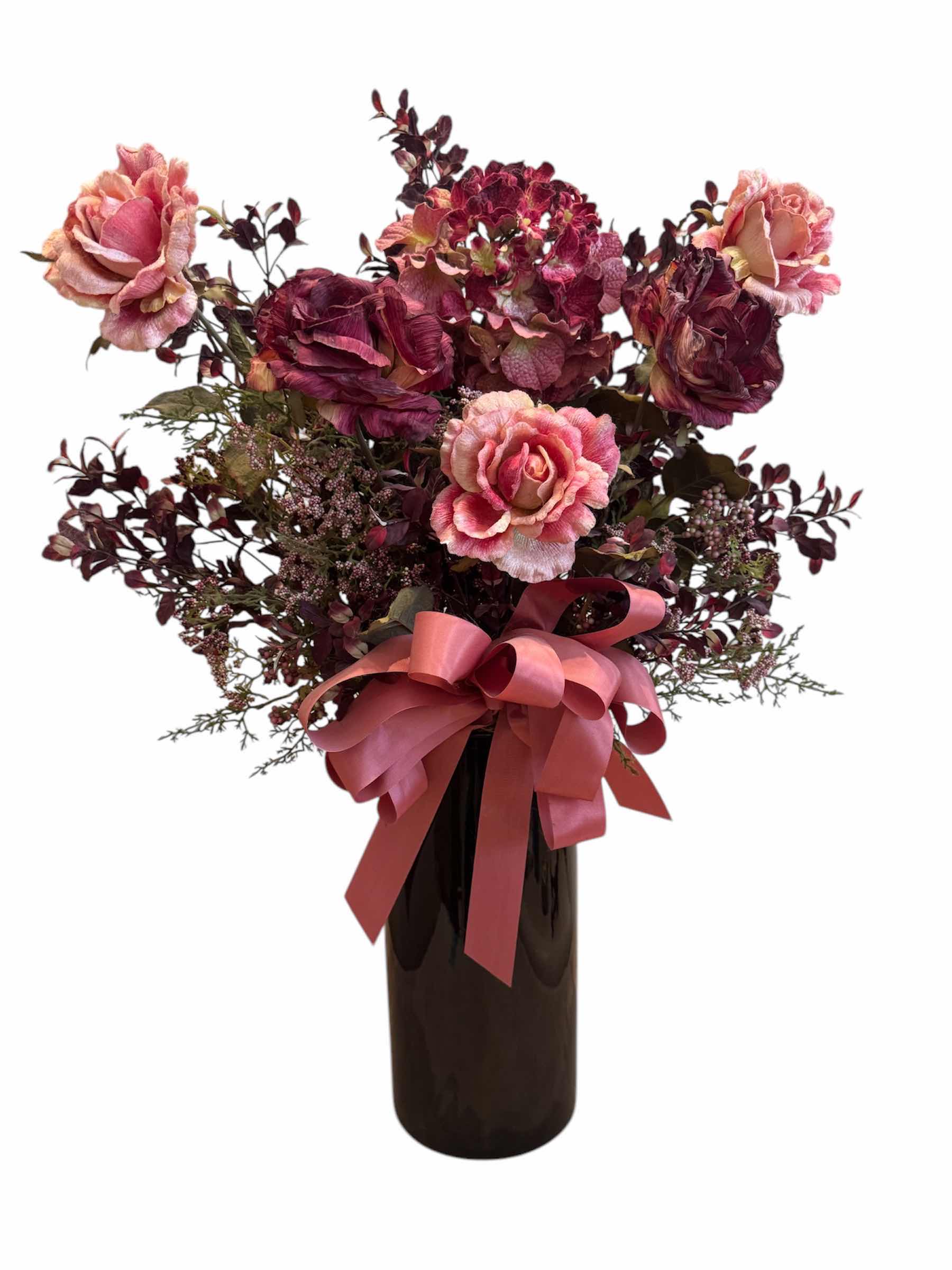 Photo 1 of LUXURY DECORATIVE FAUX FLOWER BOUQUET

H28”
