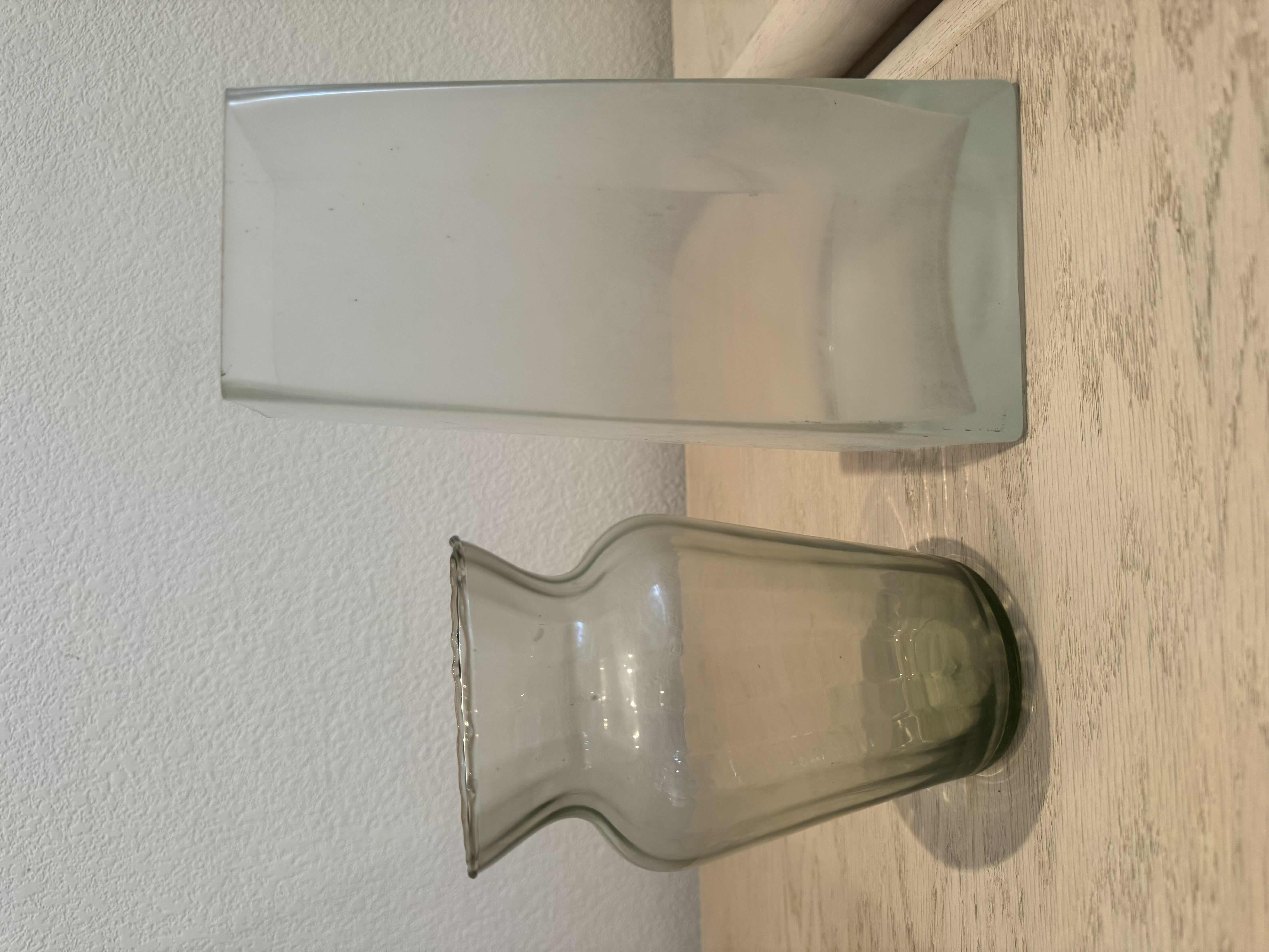 Photo 1 of VINTAGE ASSORTED VASES, GLASS, 8 PIECES