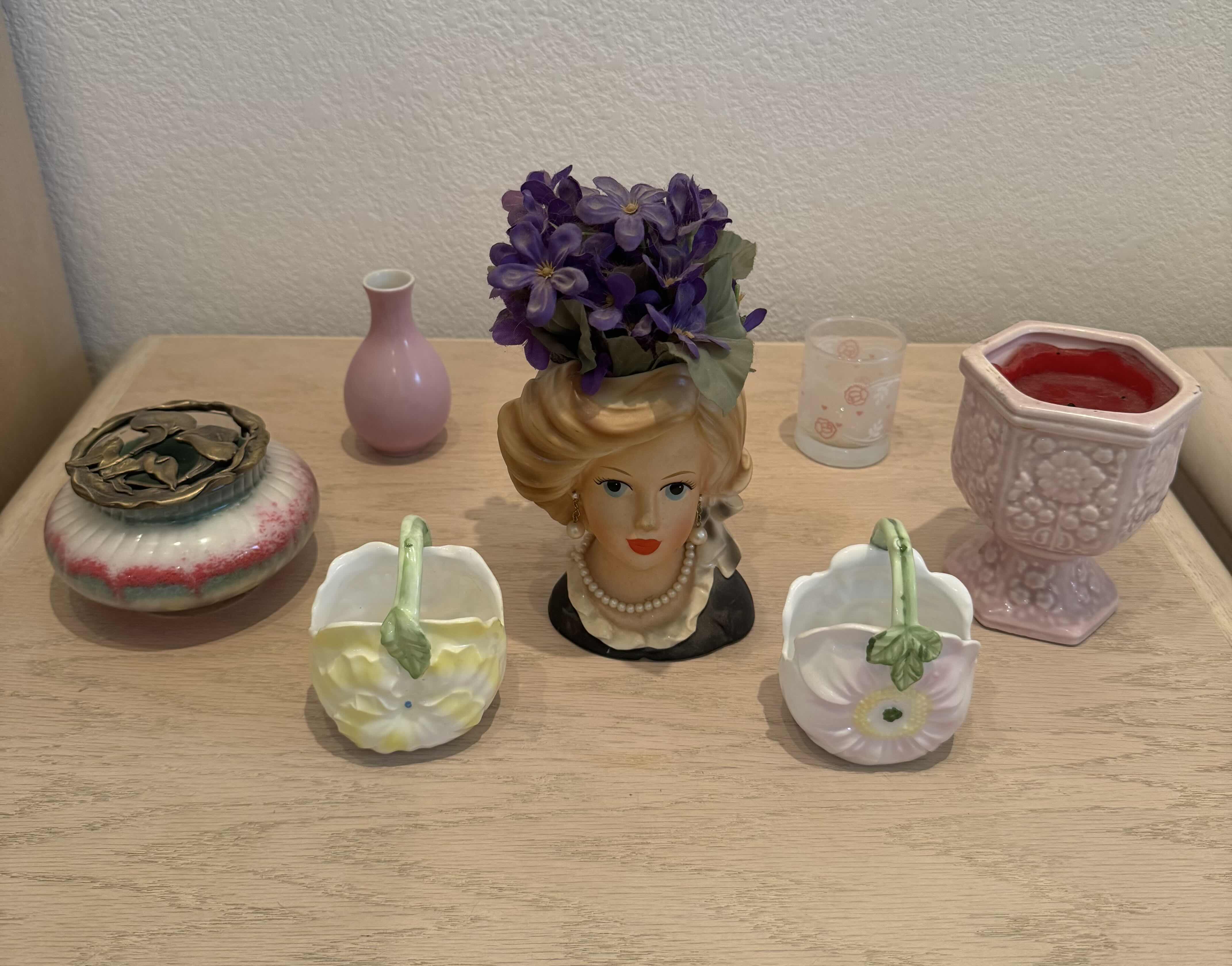 Photo 1 of VINTAGE ASSORTED DECOR, HOME ESSENTIALS, ARTWORK, 7 PIECES