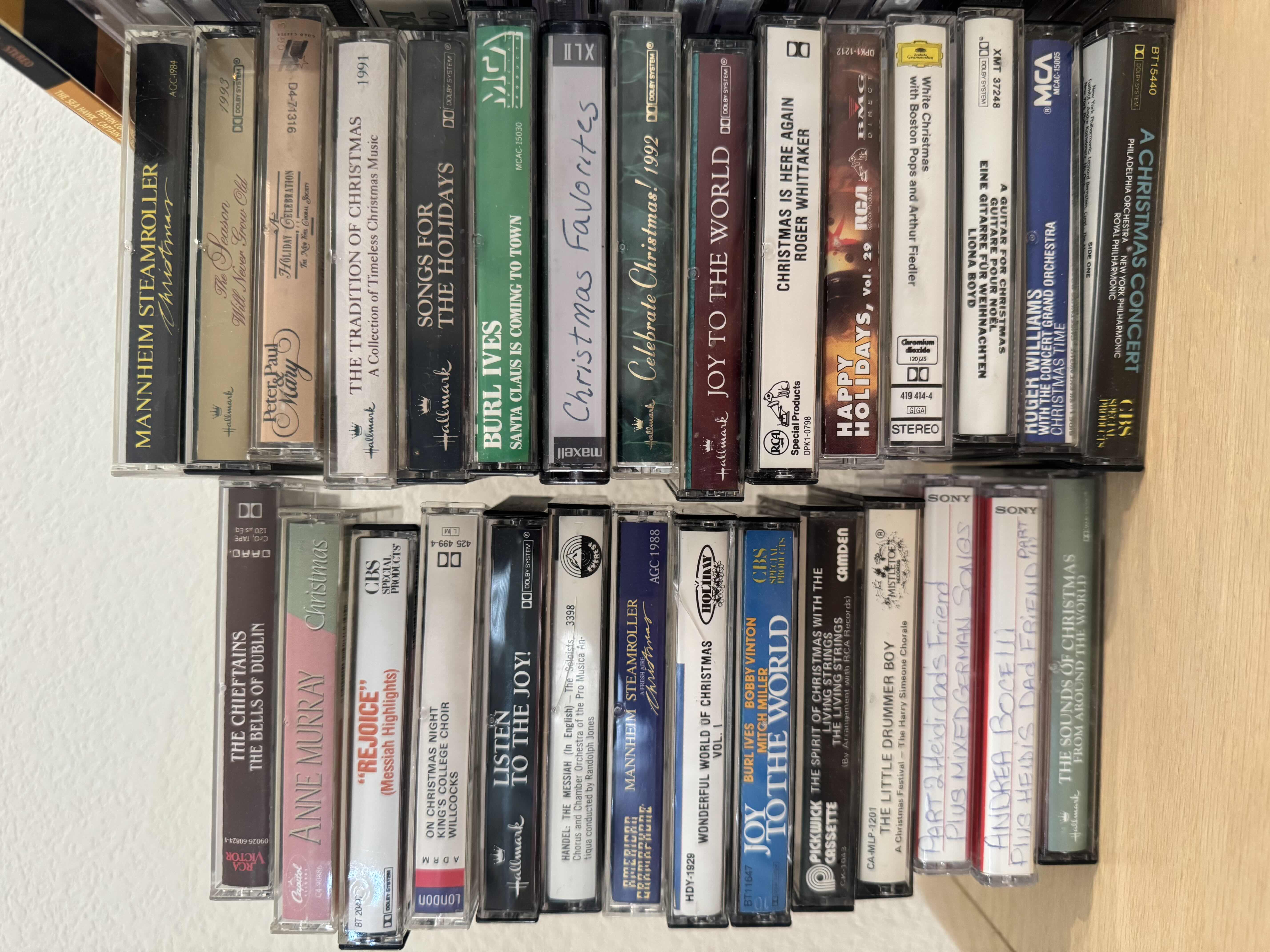 Photo 1 of ASSORTED VINTAGE MUSIC COLLECTION, CASSETTES AND CD’S