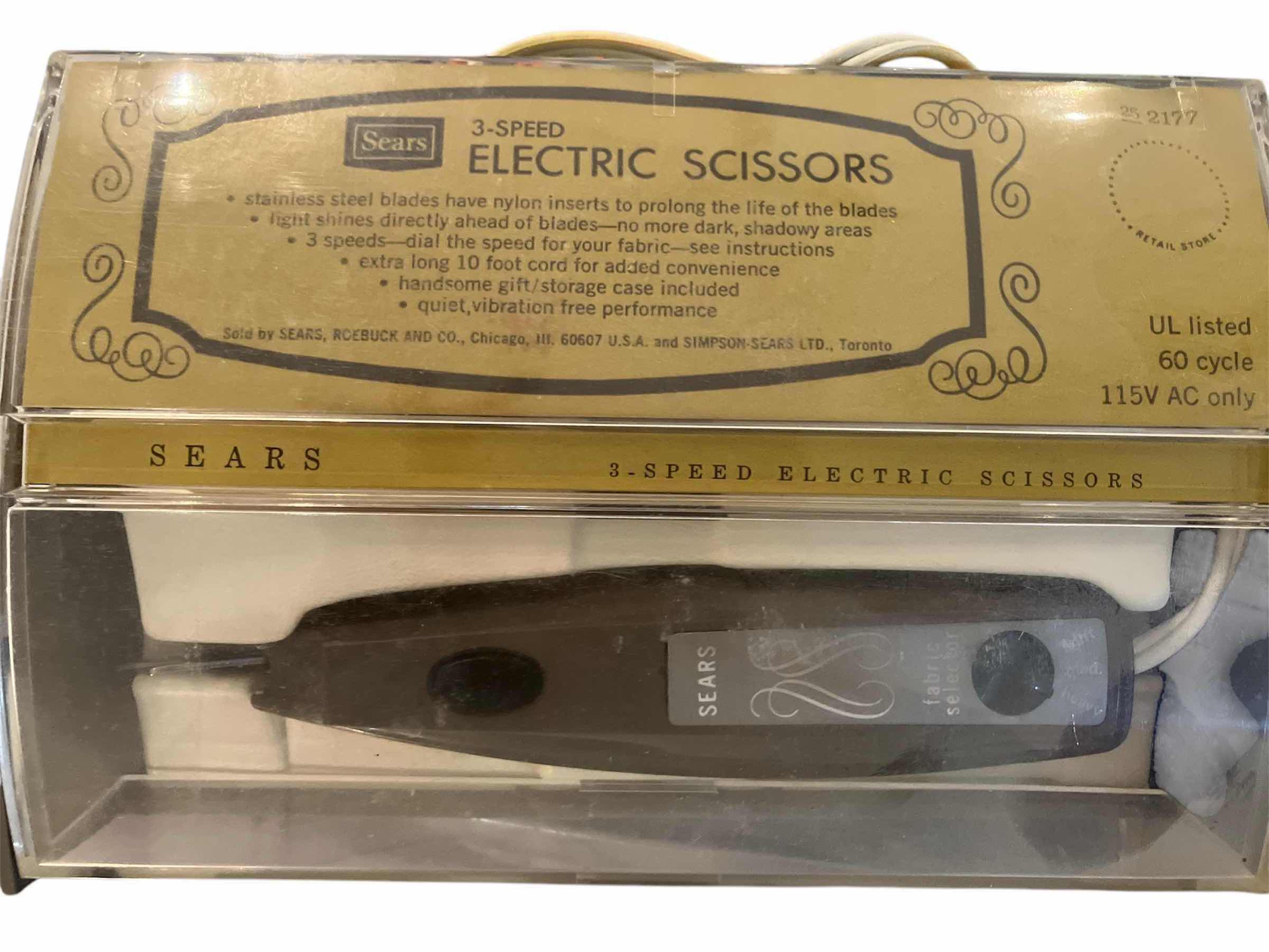 Photo 1 of ELECTRIC AND MANUAL CRAFTING SCISSORS
