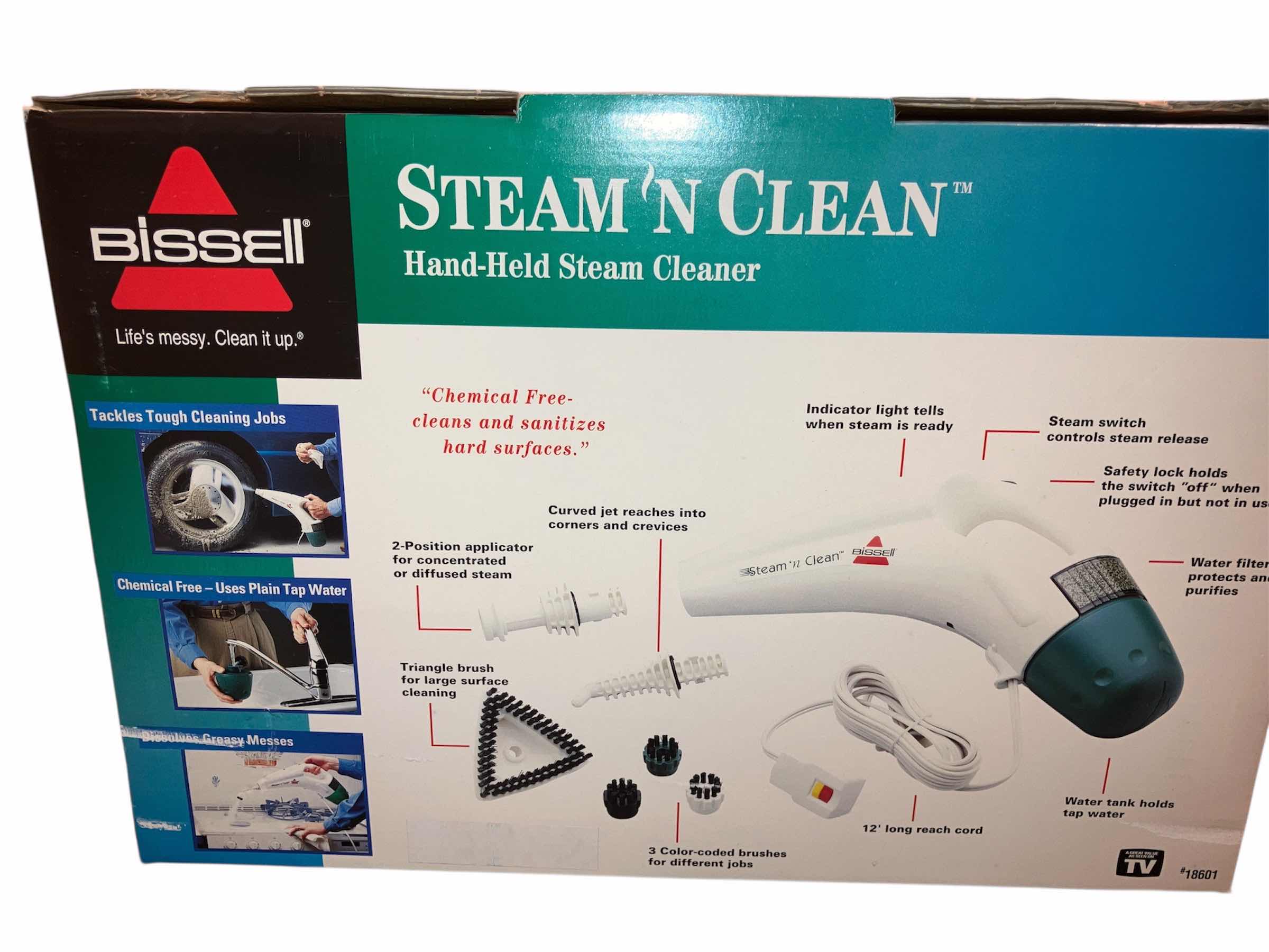 Photo 1 of BISSELL STEAM N CLEAN 18601 IN ORIGINAL PACKAGING