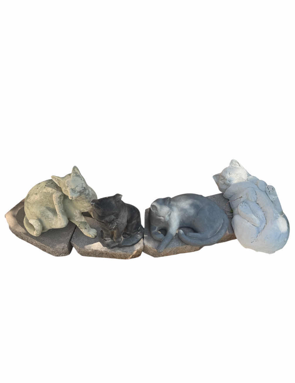 Photo 1 of 4- OUTDOOR CAT DECOR, RESIN MATERIAL