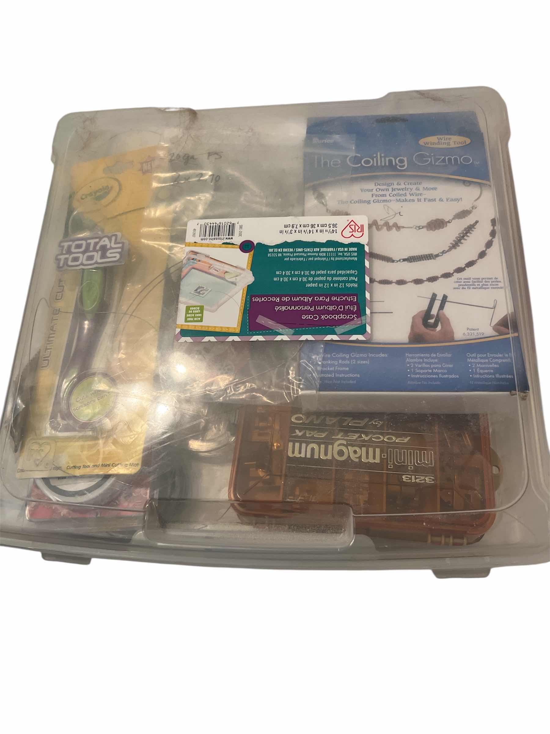 Photo 1 of BEAD JEWELRY MAKING SUPPLIES AND CRAFTER’S TOTE