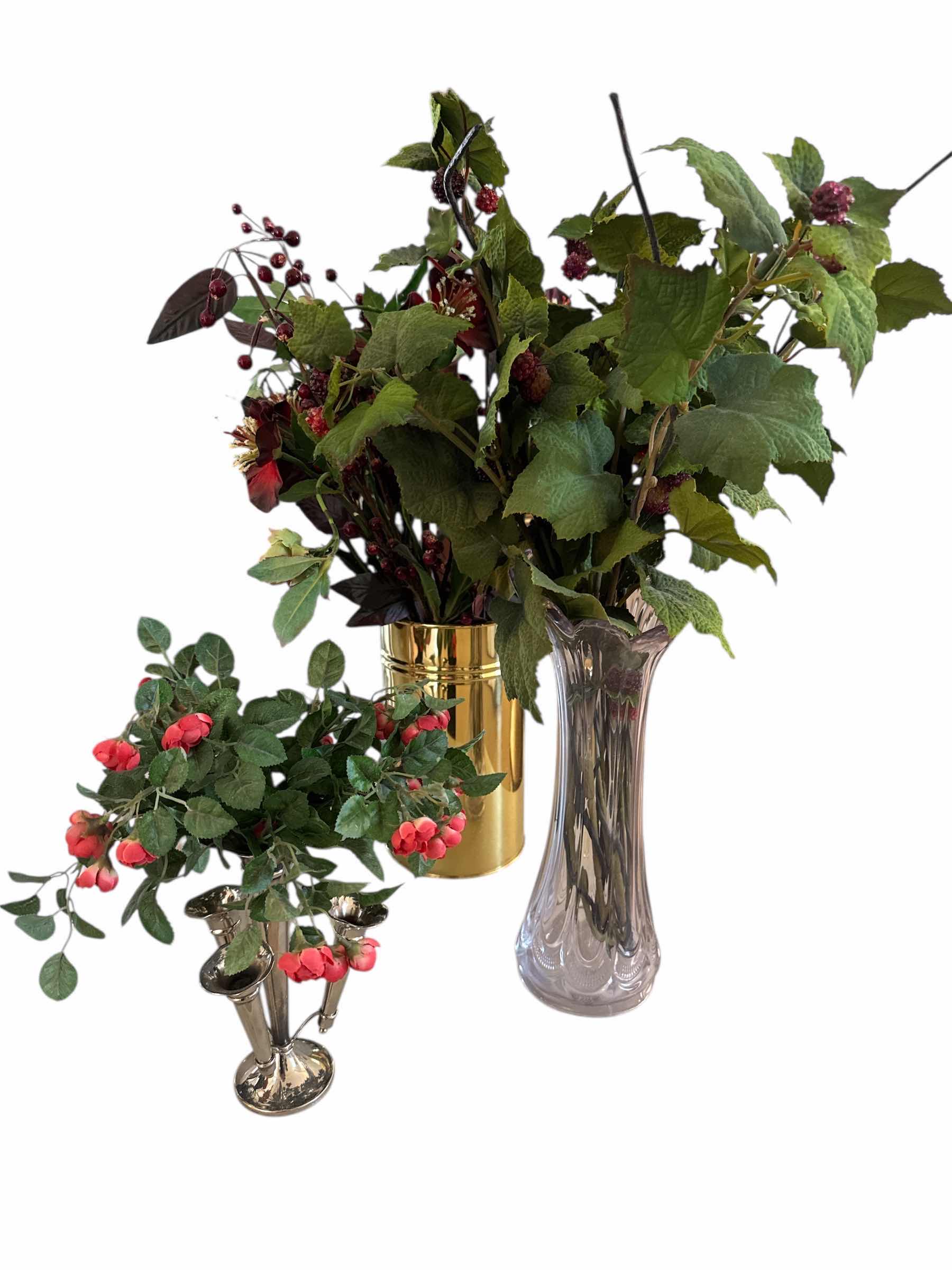 Photo 1 of 6 FAUX FOLIAGE AND FLOWERS RANGING IN HEIGHT FROM H22” & SMALLER