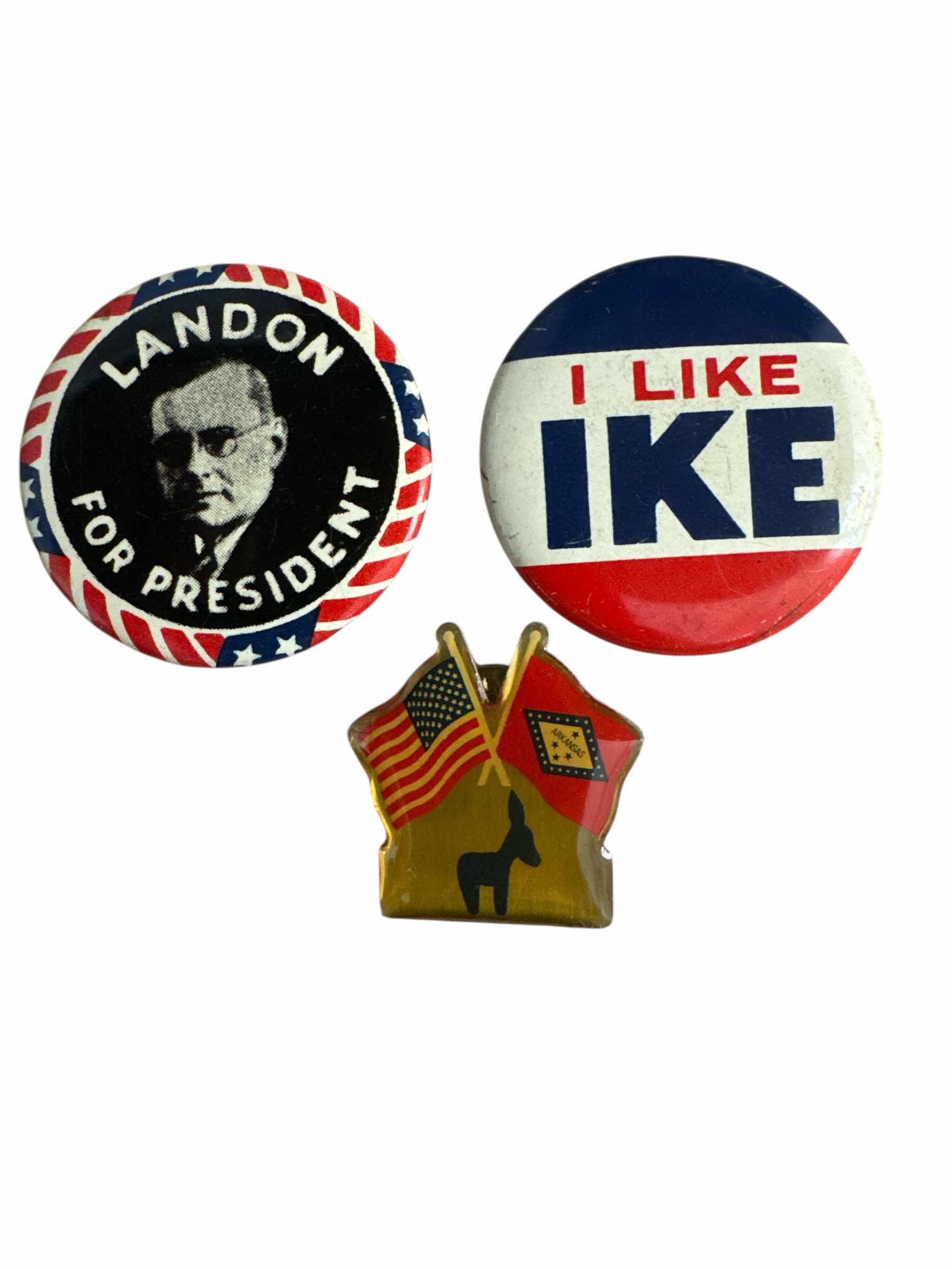 Photo 1 of 50
VINTAGE POLITICAL PINS