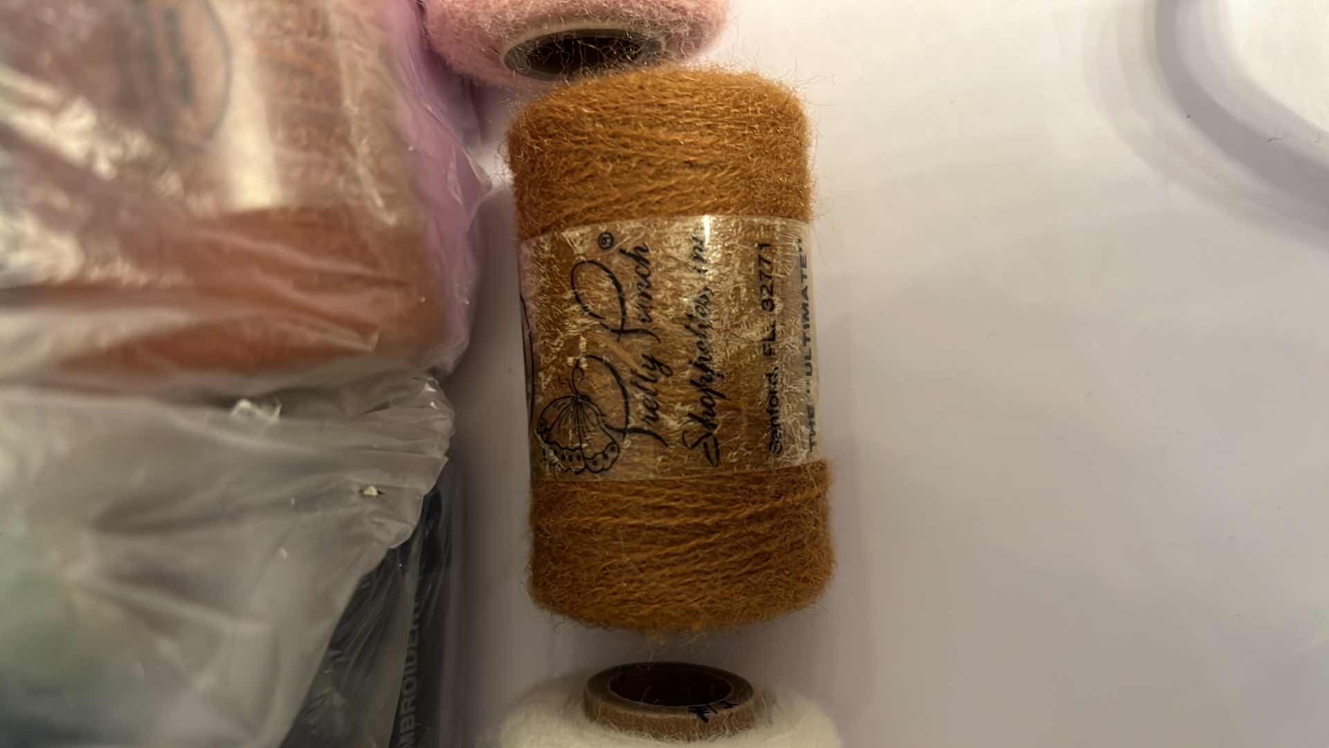 Photo 1 of BAG OF PUNCH YARN - ACRYLIC