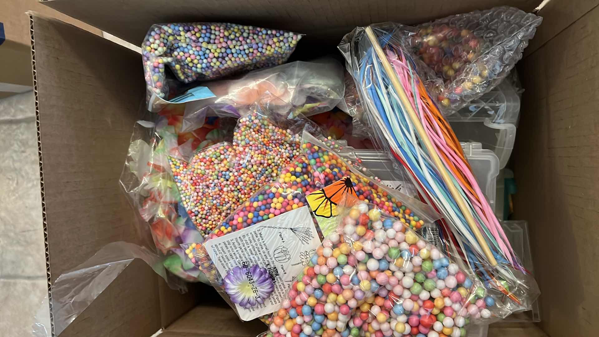 Photo 1 of BEADS, TIKE LEIS, DOLL MAKING SUPPLIES