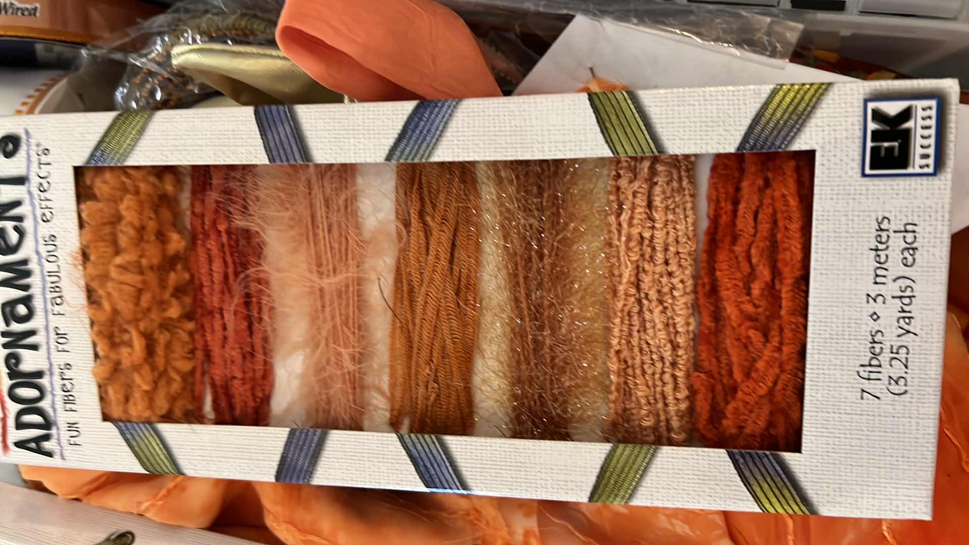 Photo 1 of 3 - PLASTIC BOXES OF FALL CRAFT SUPPLIES, LACE TRIM AND MORE