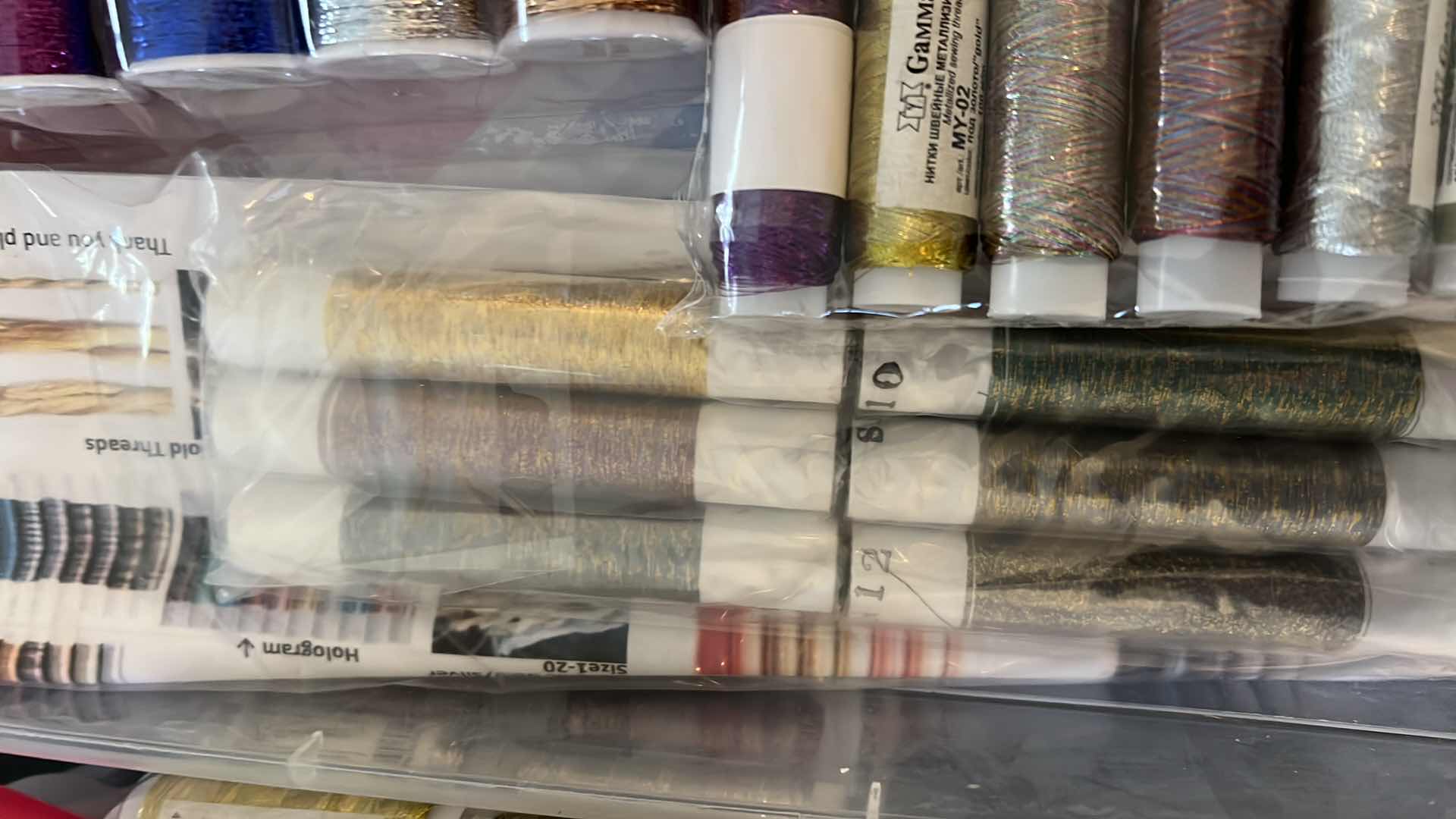 Photo 1 of BOX OF THREAD