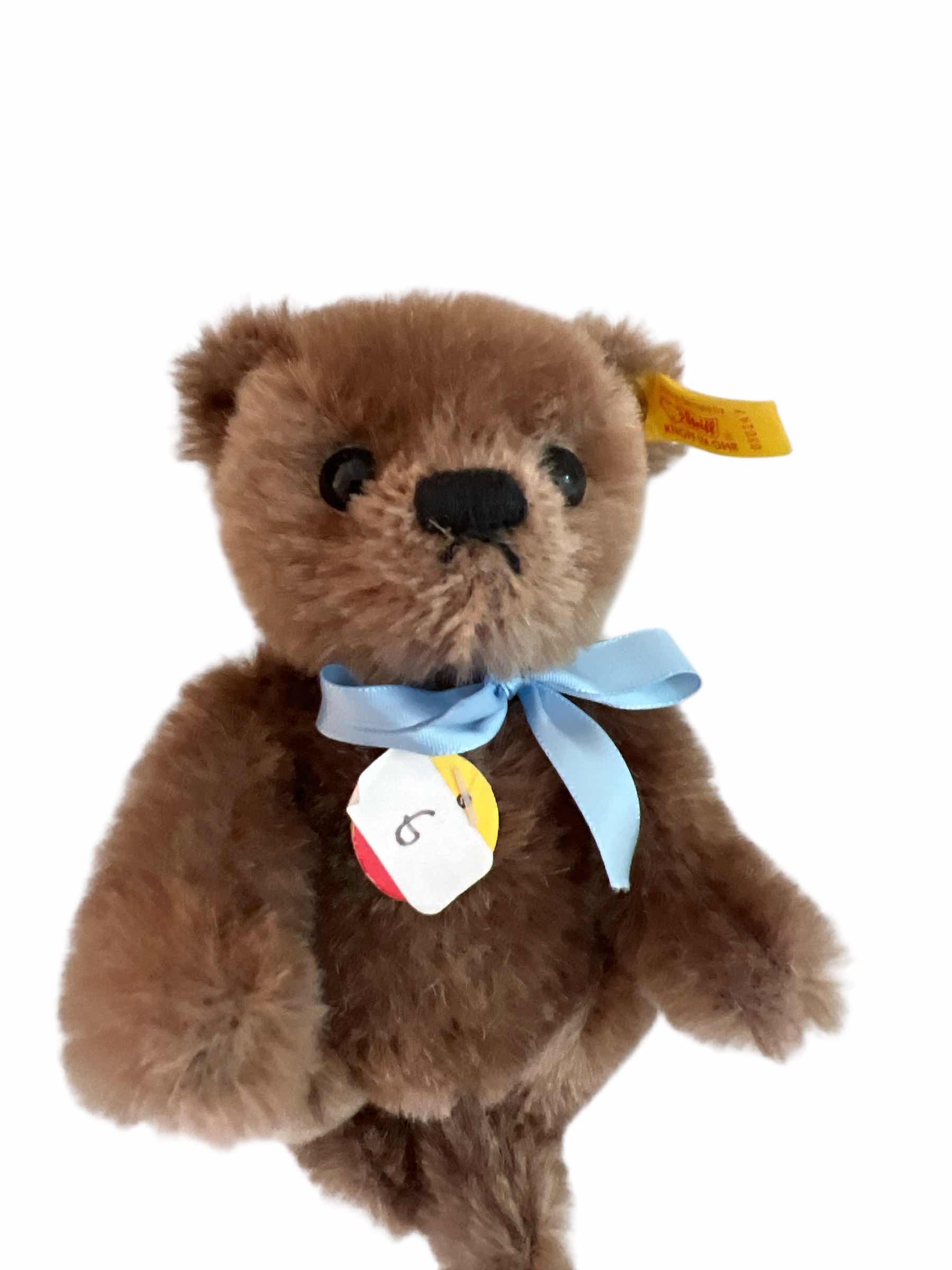 Photo 1 of STEIFF 6” MOHAIR TEDDY BEAR - JOINTED - VINTAGE