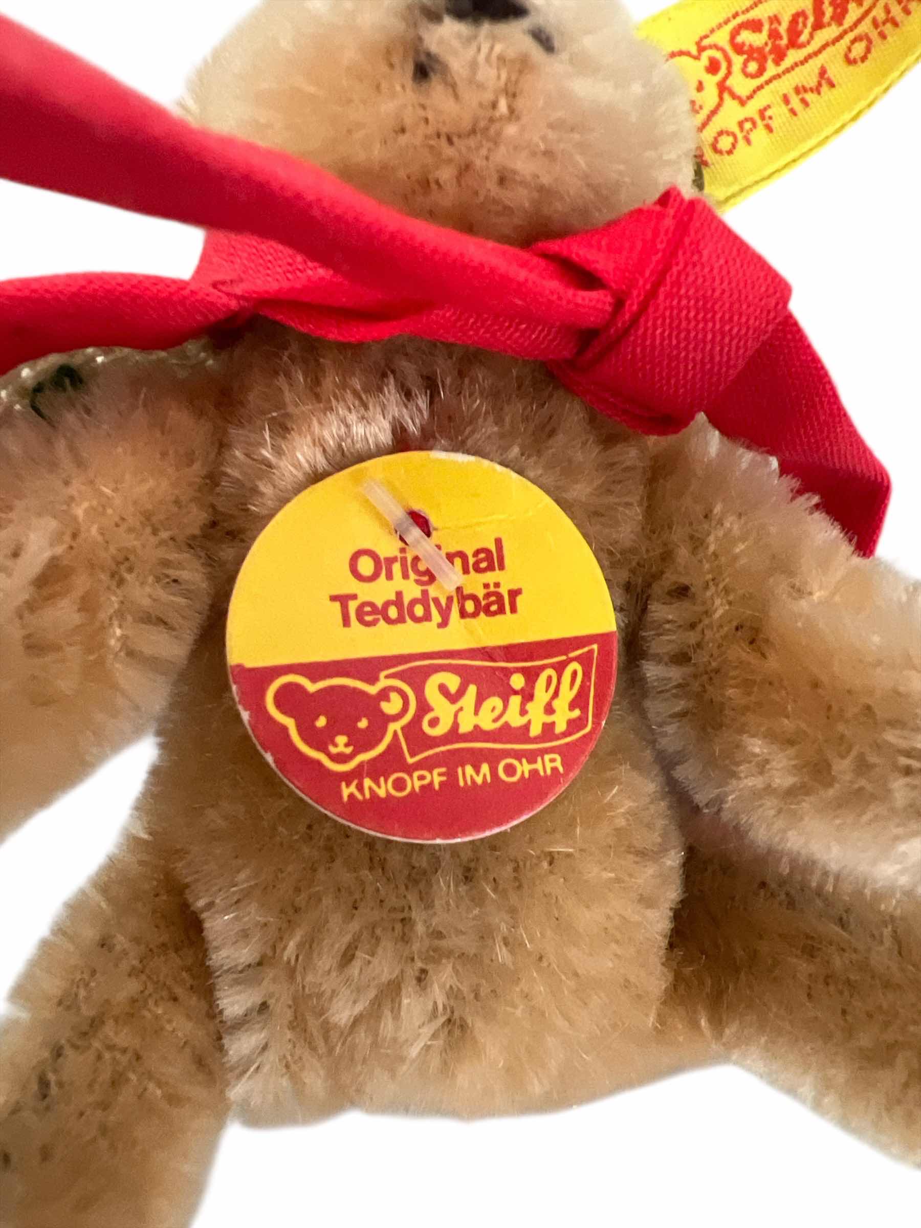 Photo 1 of STEIFF TEDDY BEAR - JOINTED - 3” - MOHAIR