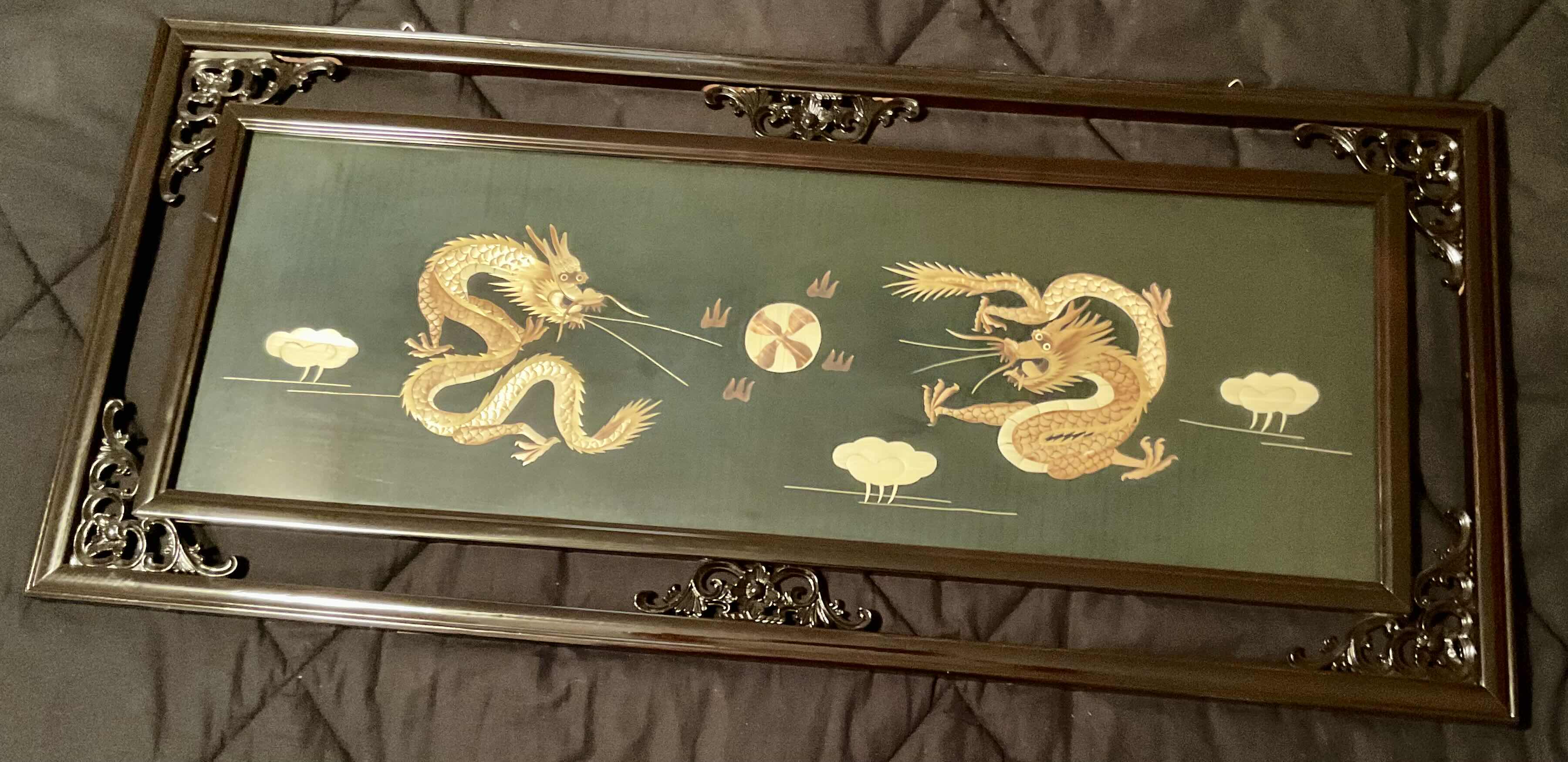 Photo 1 of ASIAN ARTWORK 37.5” X 16.75” 