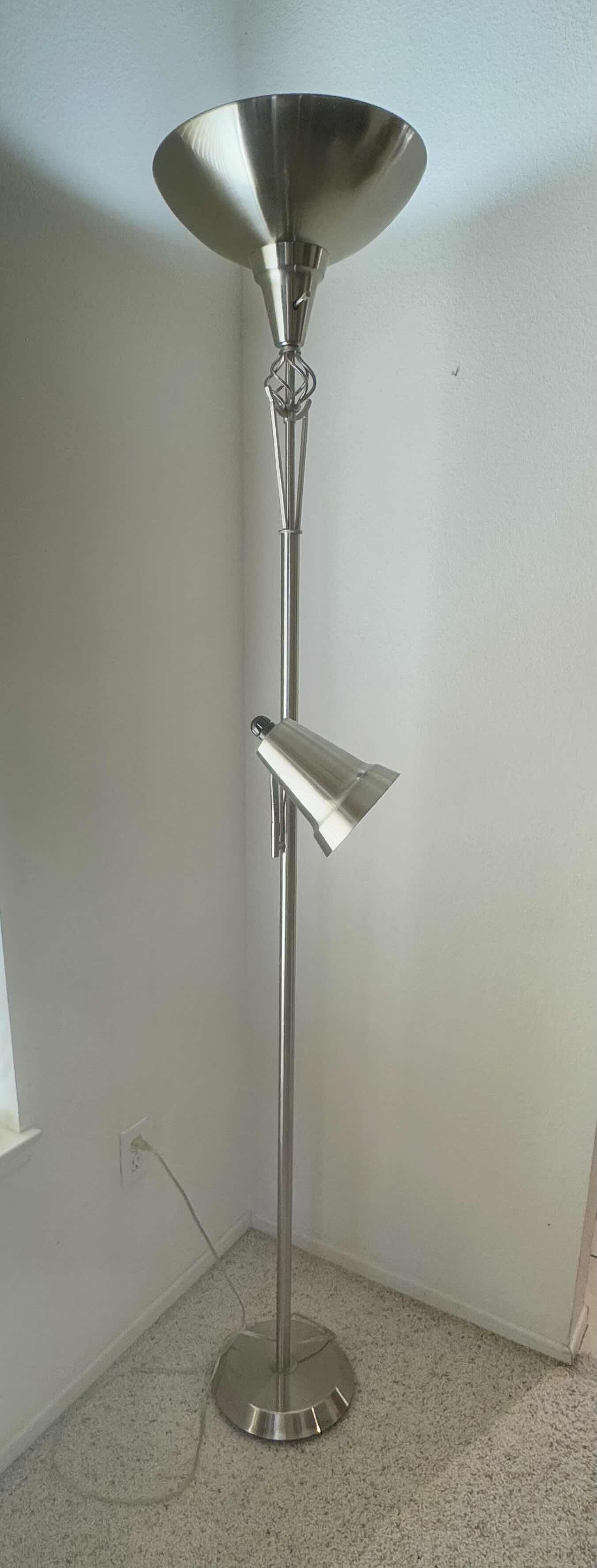 Photo 1 of BRUSHED CHROME LAMP
