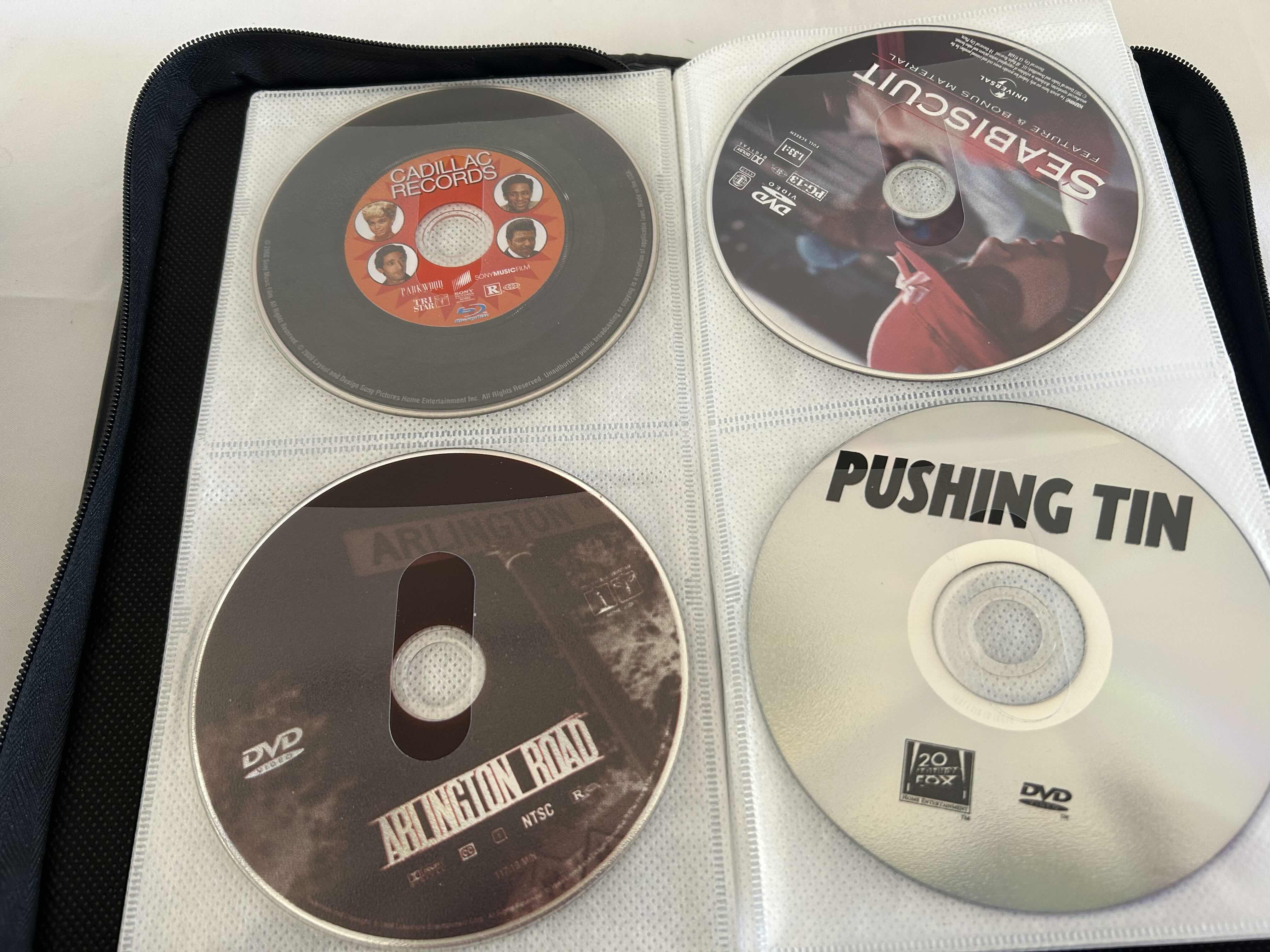 Photo 1 of 2- DVD PLAYERS- WITH REMOTE, LG  AND SONY WITH VARIOUS  DVD'S IN CASE.