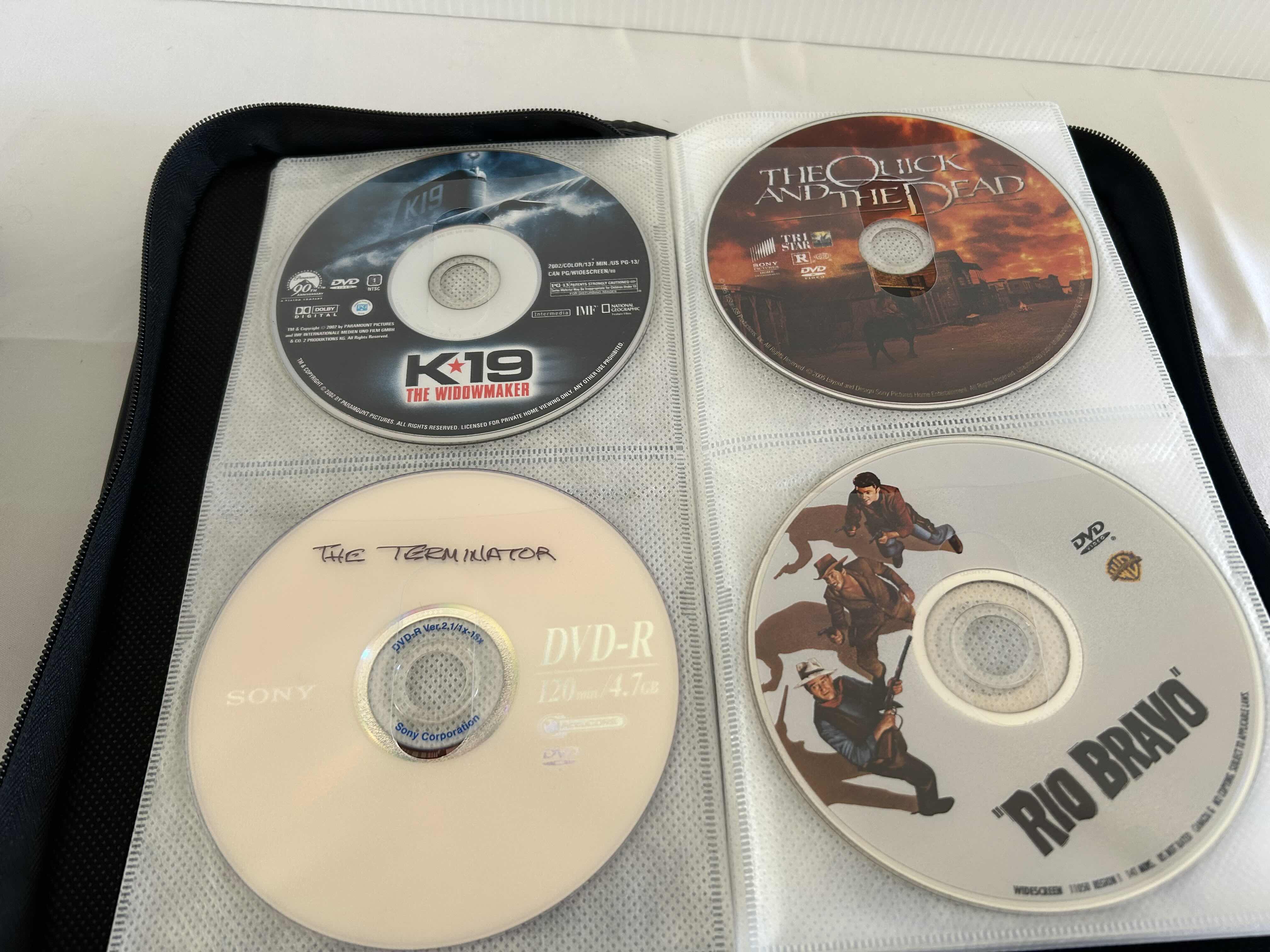 Photo 1 of 2- DVD PLAYERS- WITH REMOTE, LG  AND SONY WITH VARIOUS  DVD'S IN CASE.